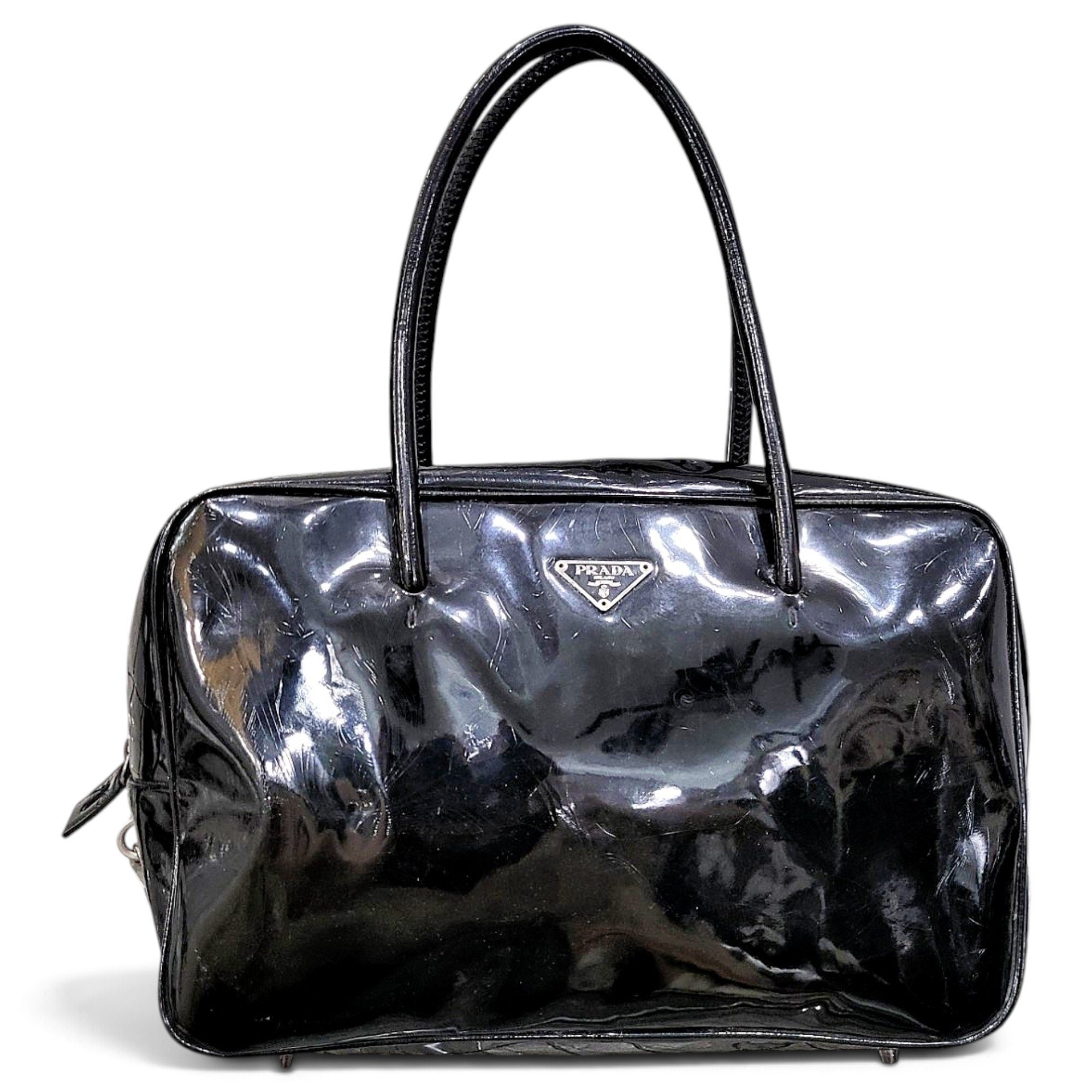 Re-Edition 1978 patent leather handbag