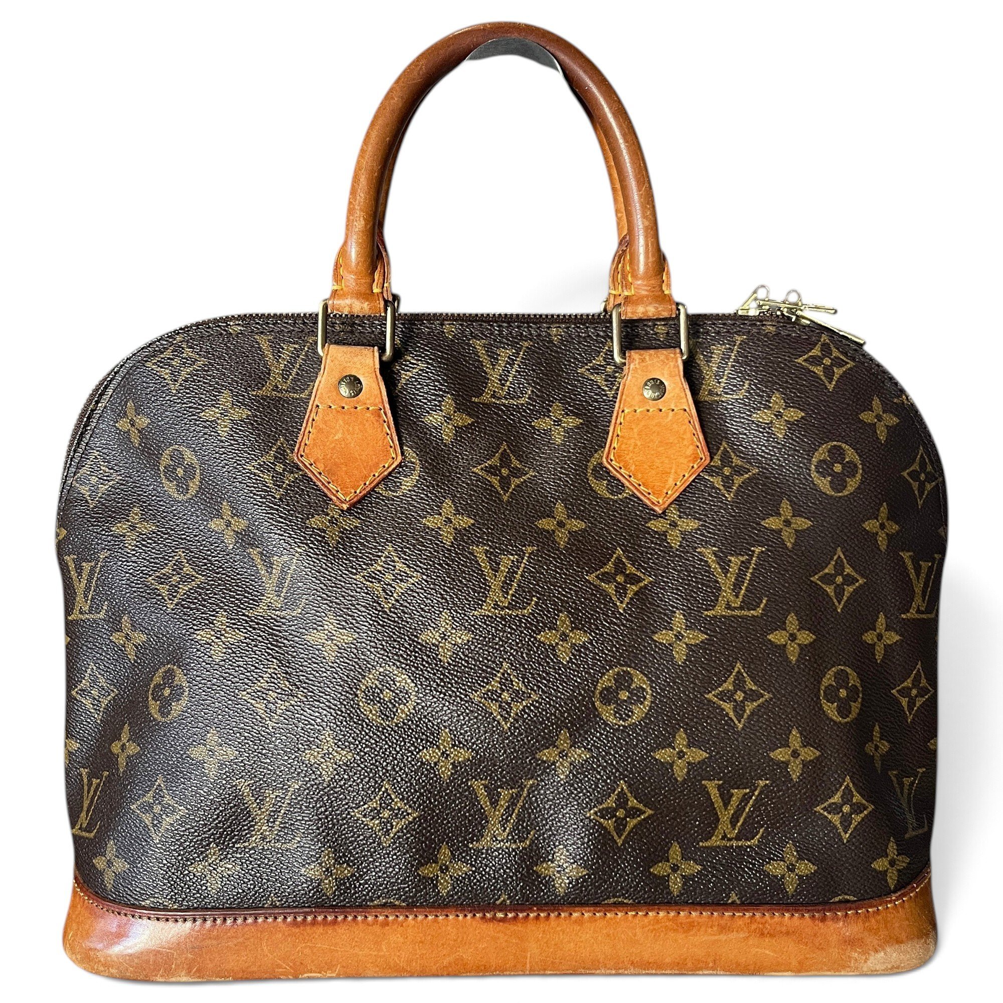 Alma leather handbag