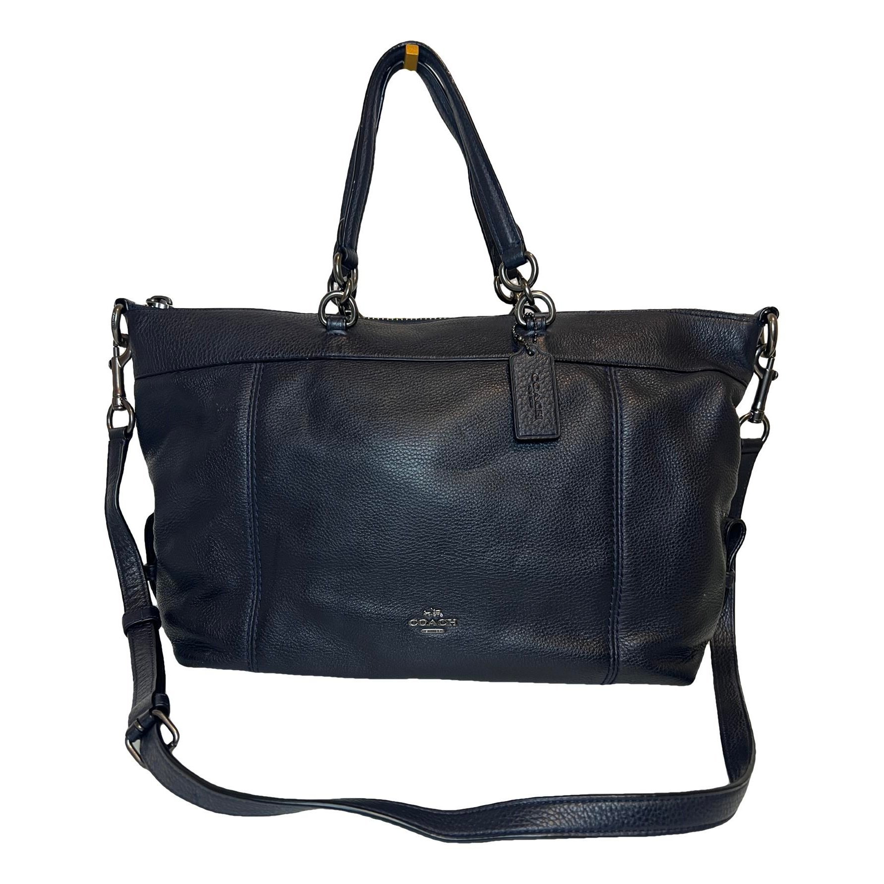 Leather crossbody bag