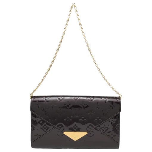 Sunset Boulevard patent leather handbag