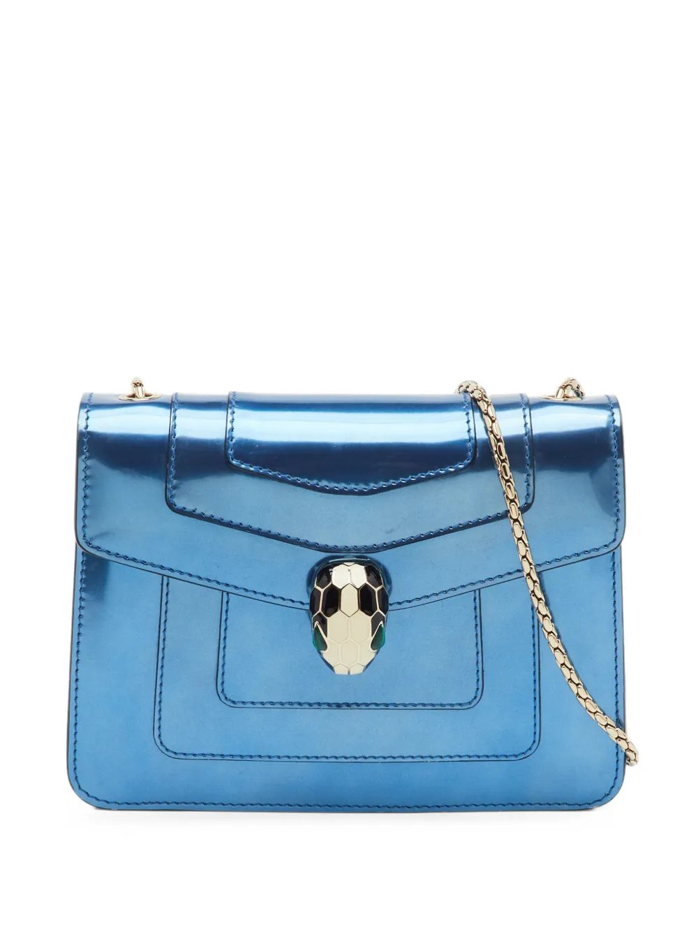 Serpenti Forever leather shoulder bag