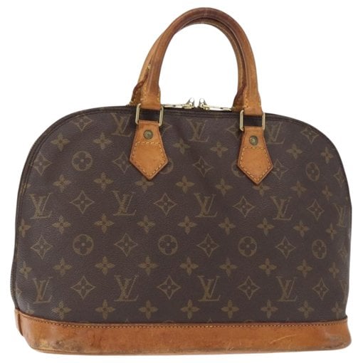Alma leather handbag