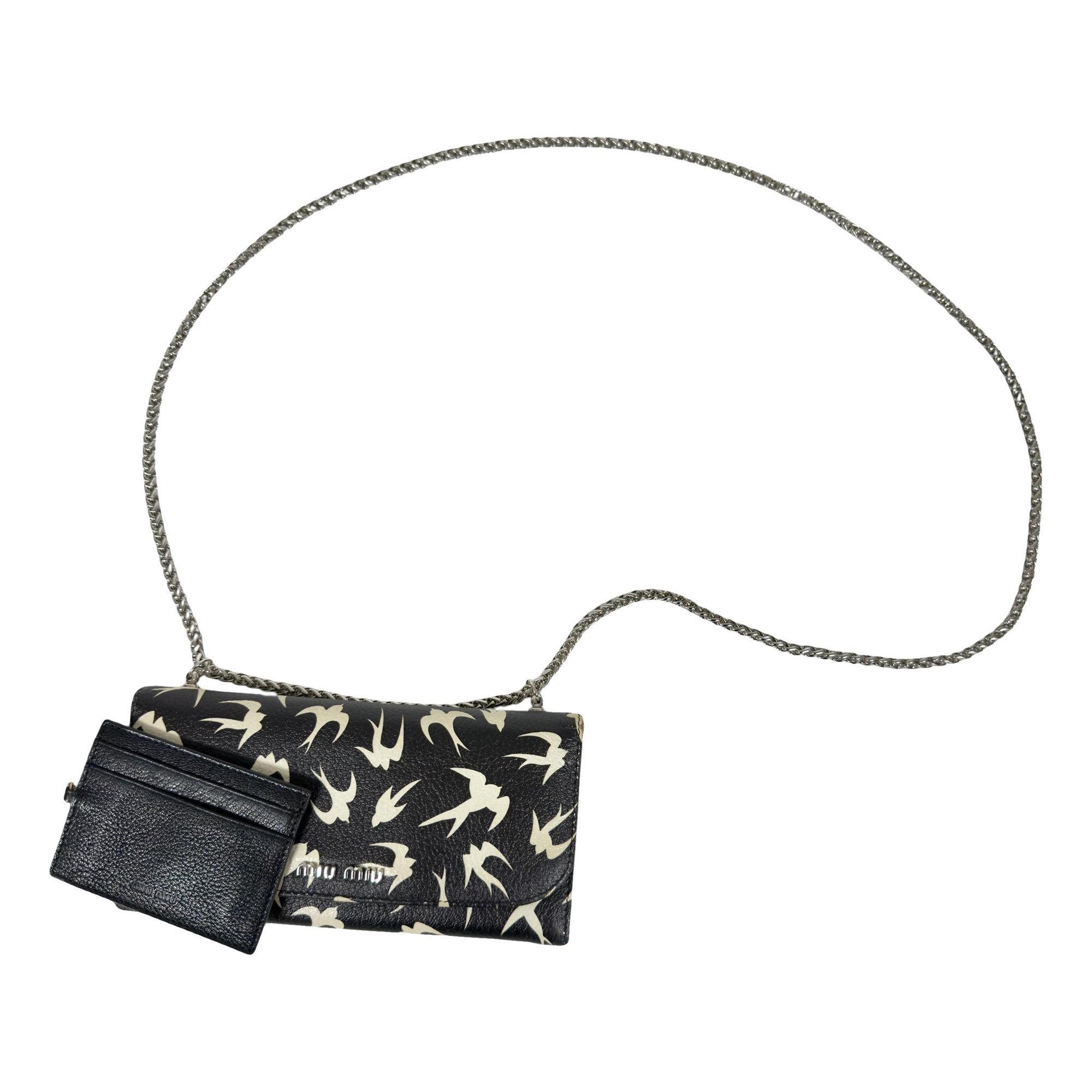 Leather crossbody bag
