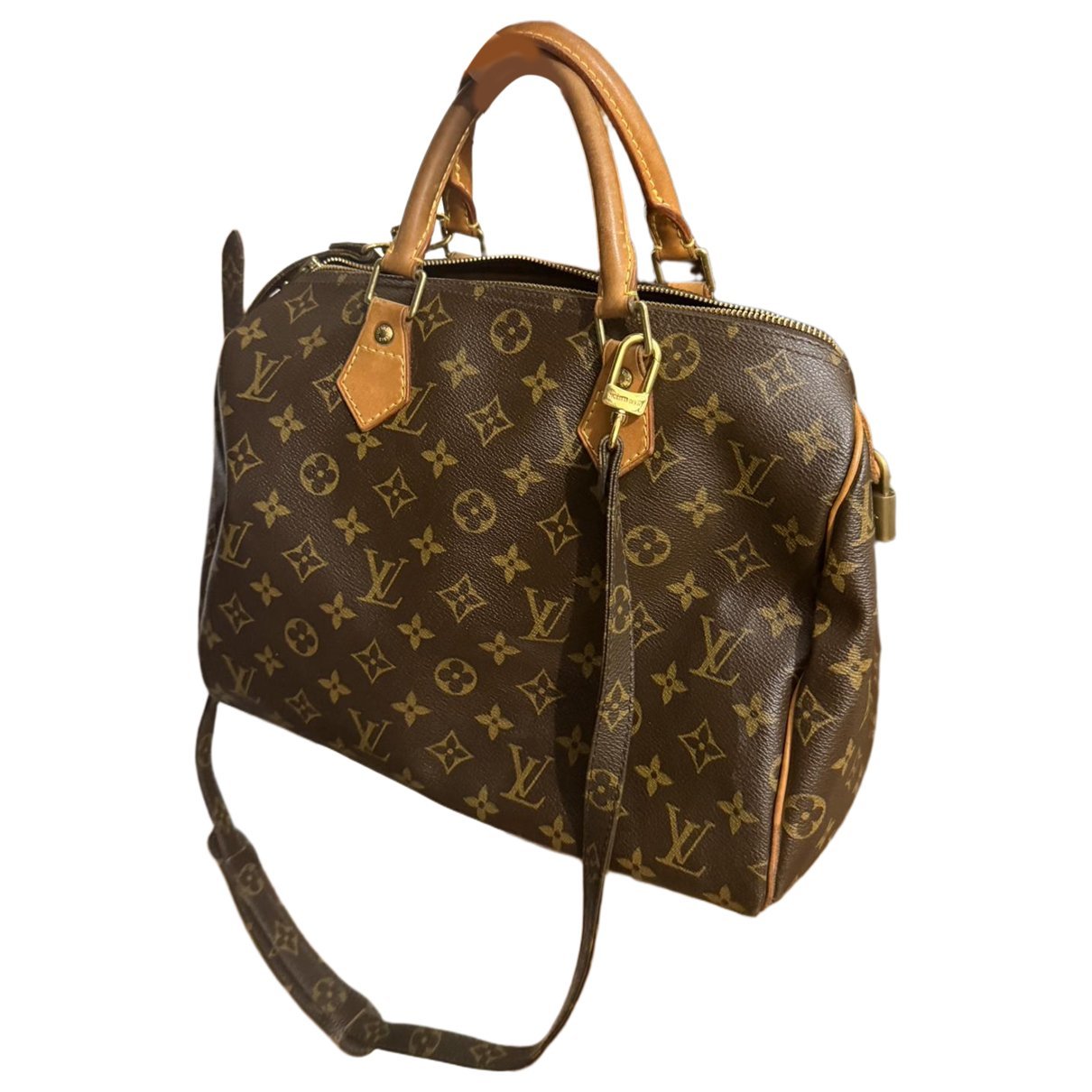 Speedy Bandoulière leather handbag