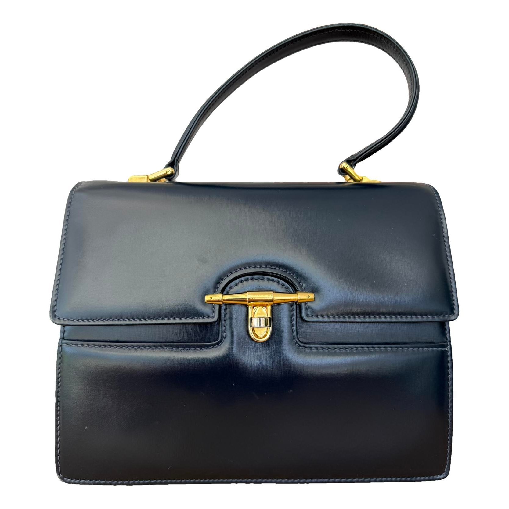 1973 leather handbag