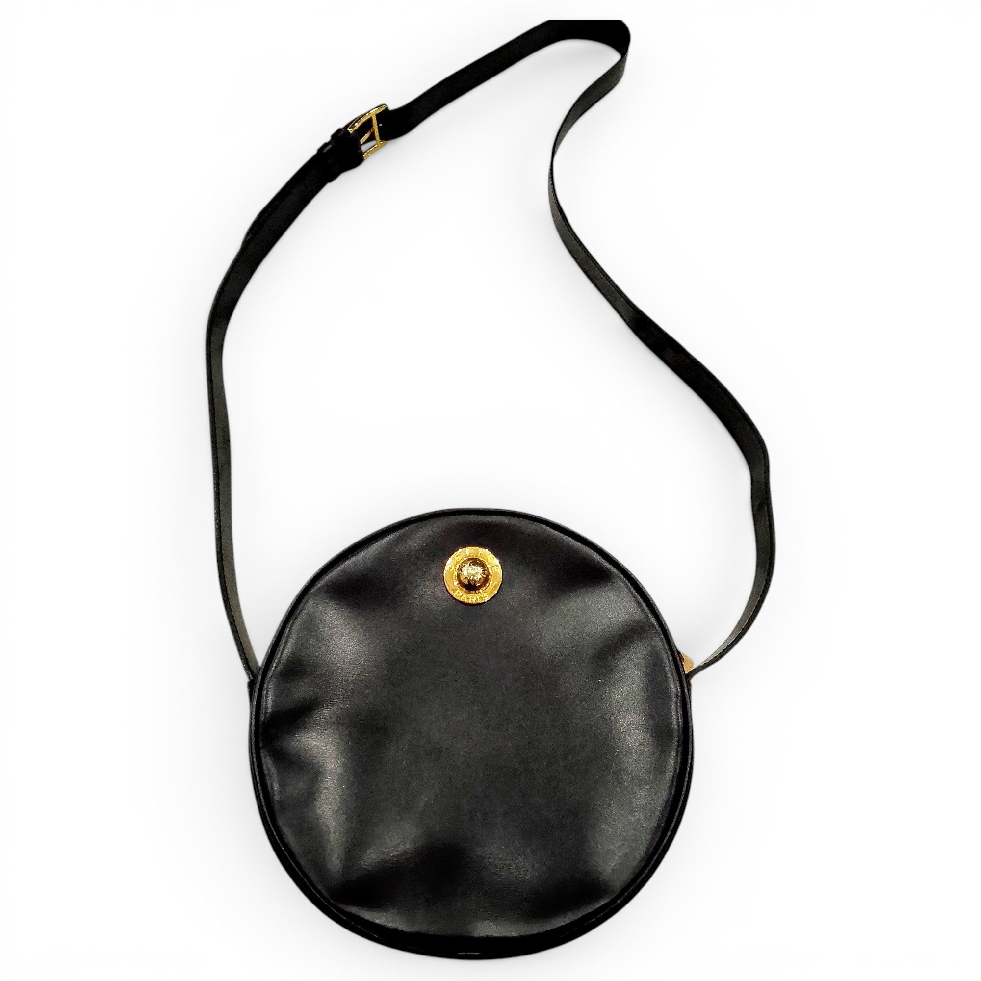 Trotteur leather clutch bag