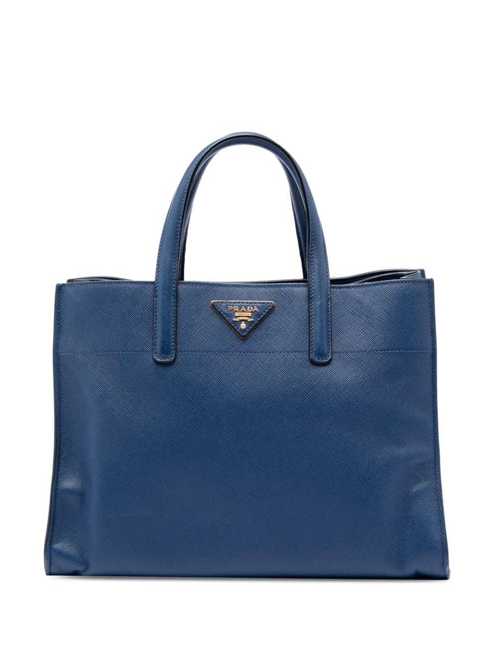 2010-2026 Saffiano Soft Triple Pocket Tote satchel