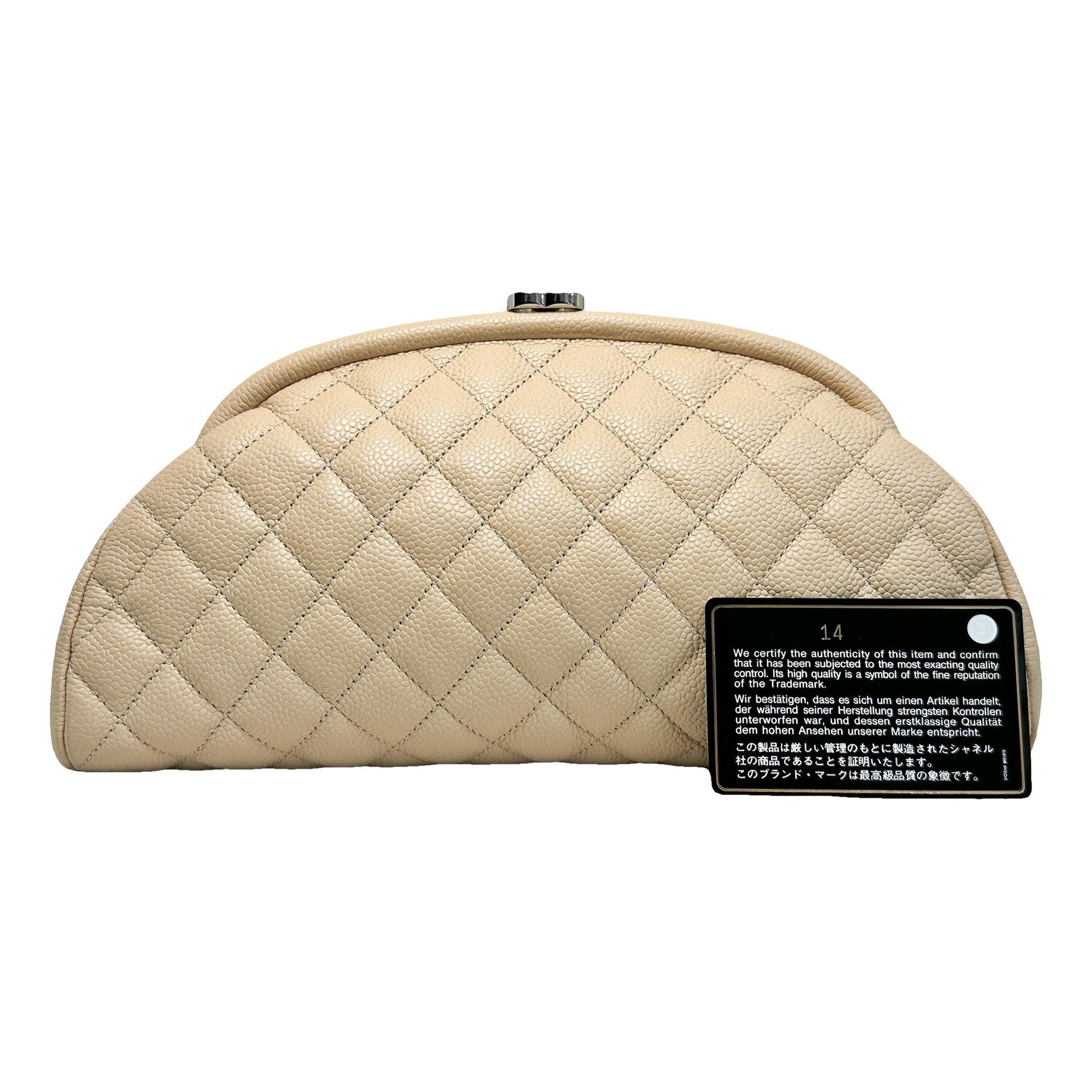 Timeless/Classique leather clutch bag