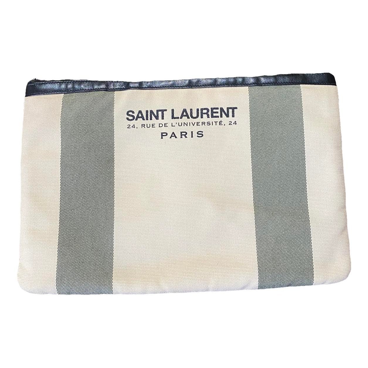 Rive Gauche cloth clutch bag