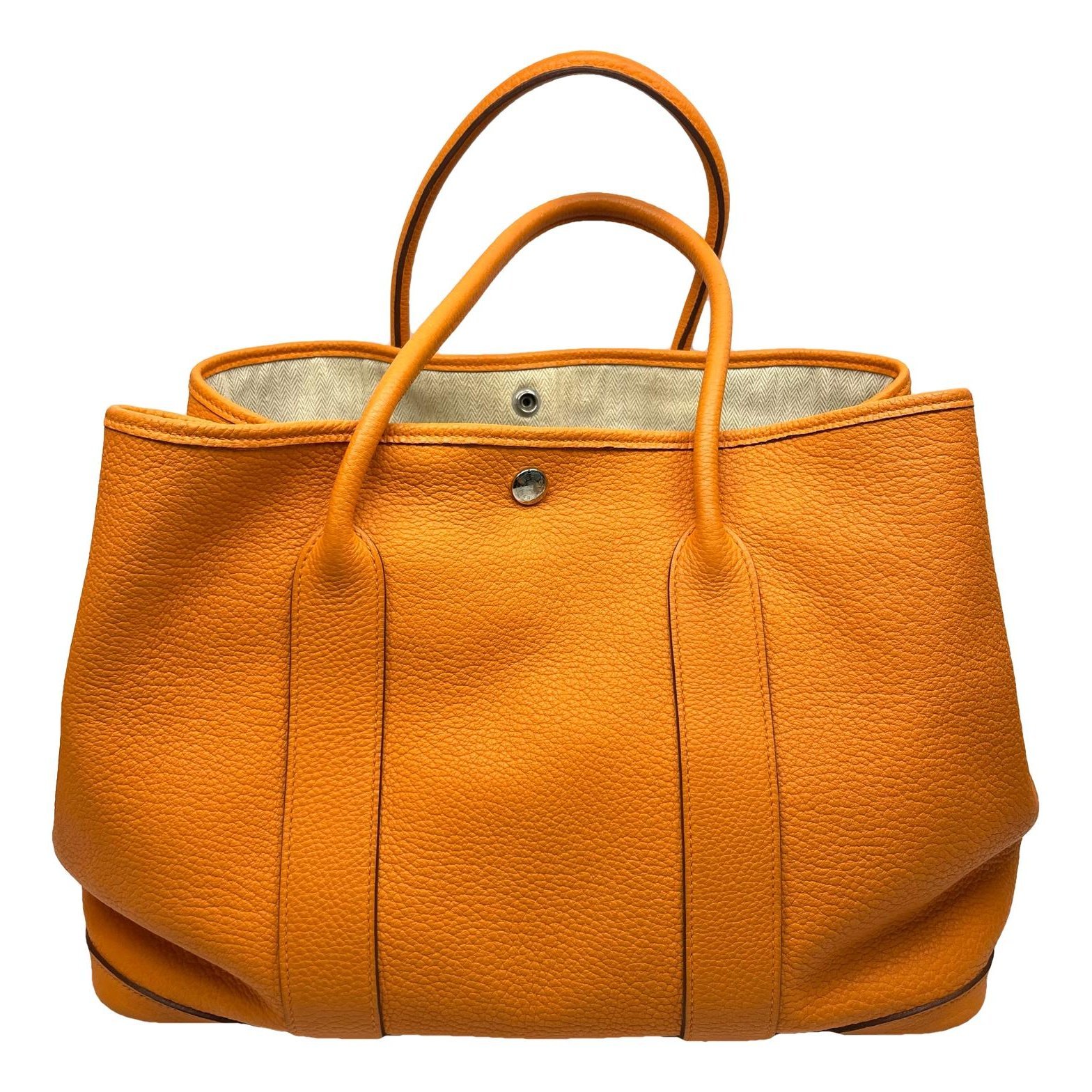 Garden Party leather handbag
