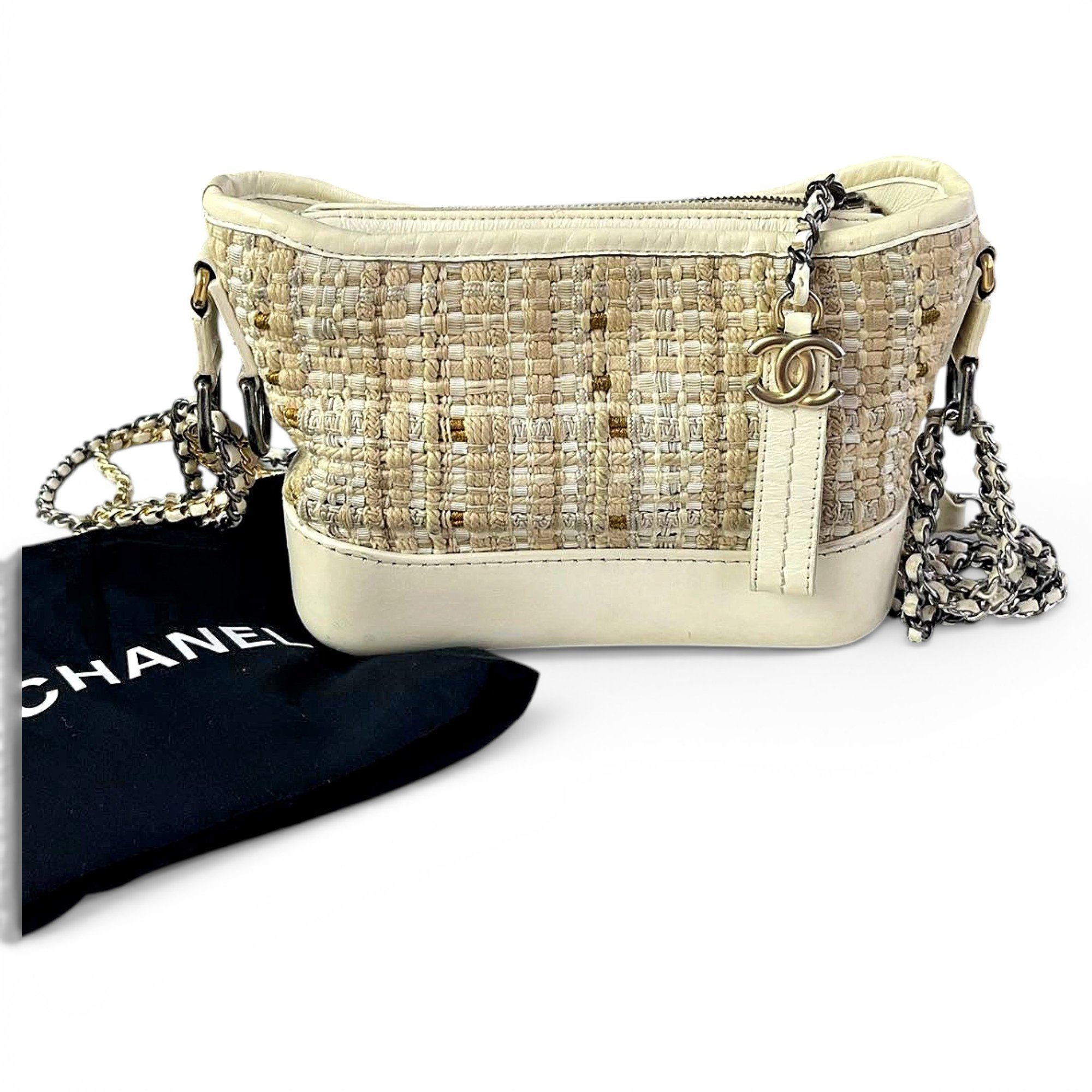 Gabrielle tweed crossbody bag