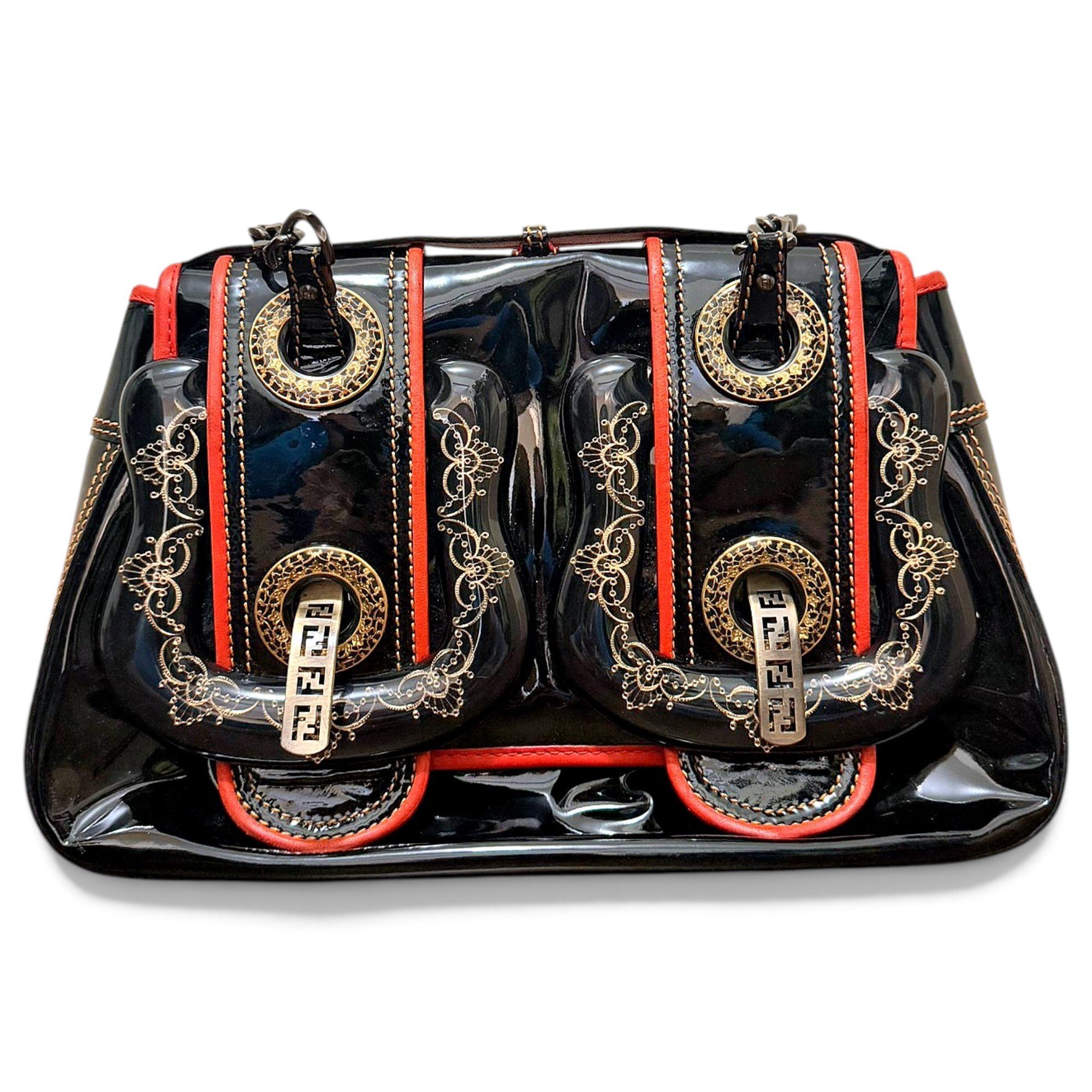 Bag patent leather handbag