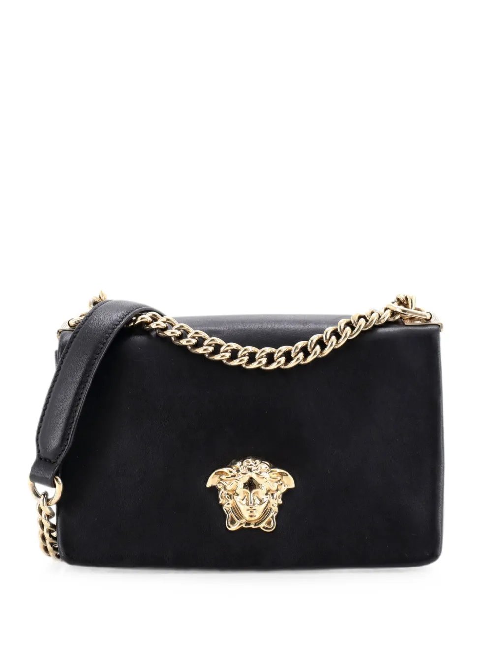 Palazzo Medusa Sultan Leather Small shoulder bag