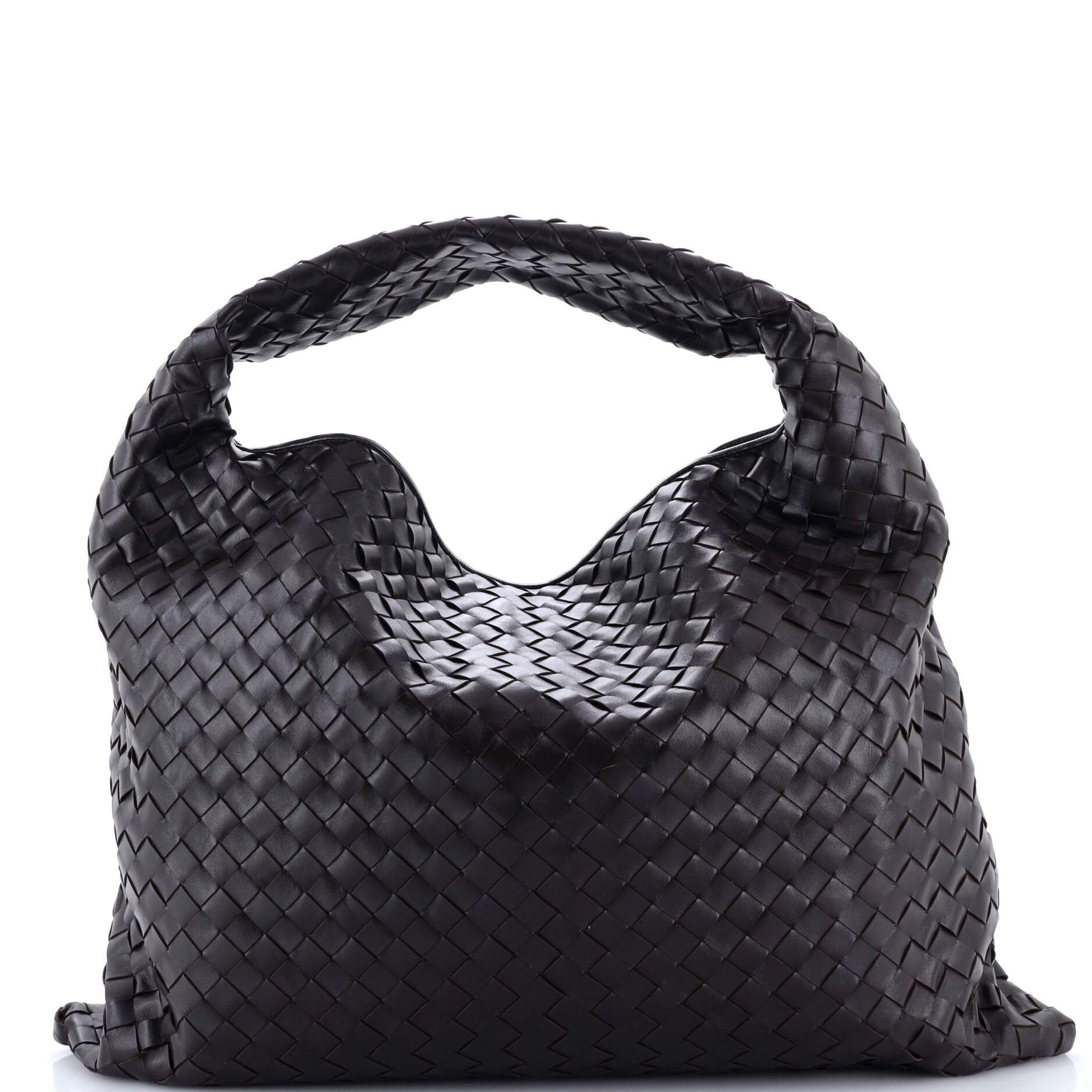 Hop Hobo Intrecciato Leather Large