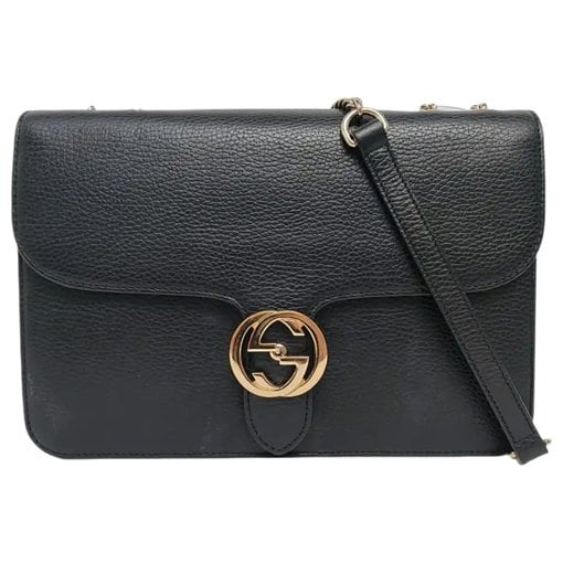 Leather crossbody bag