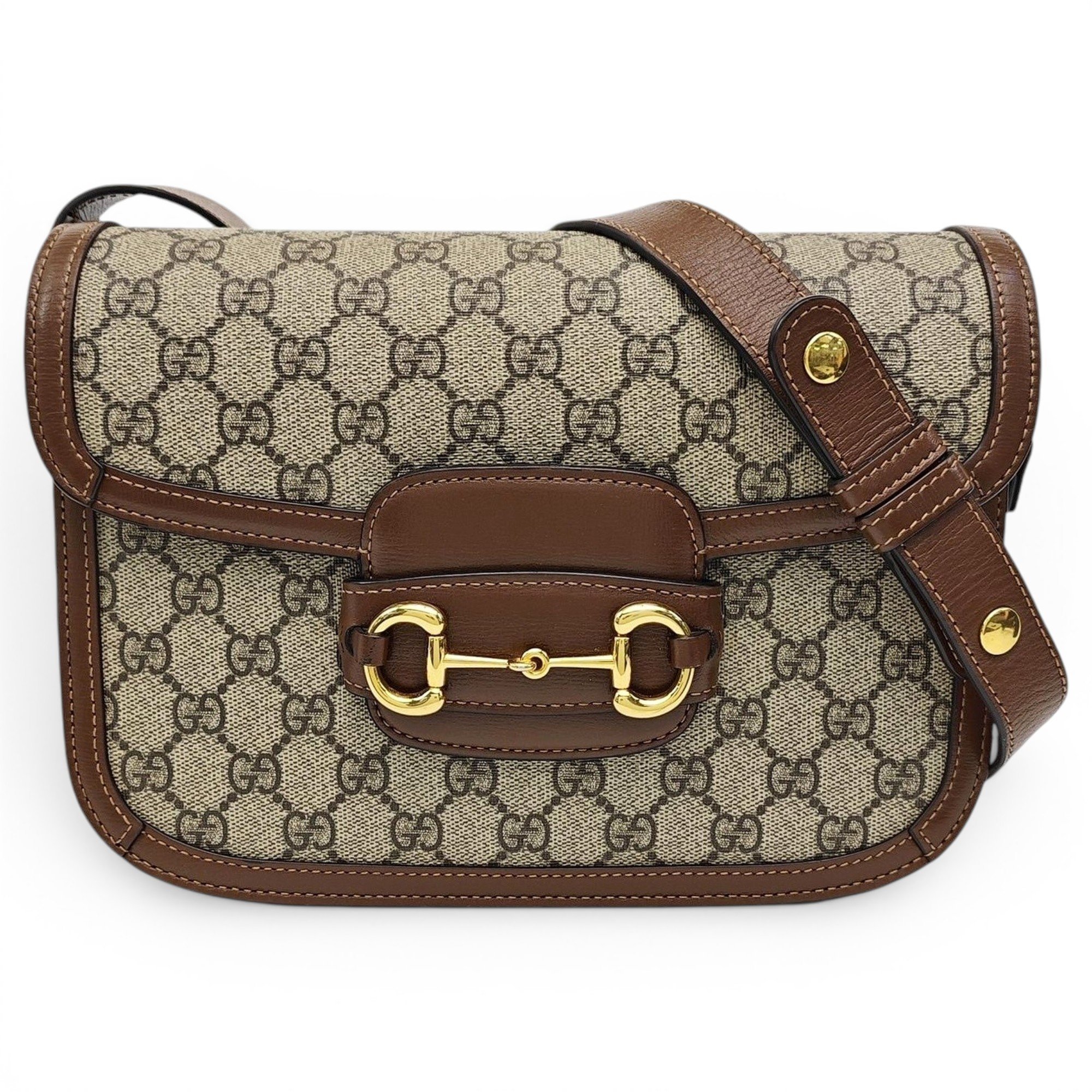 Handle Horsebit 1955 leather handbag