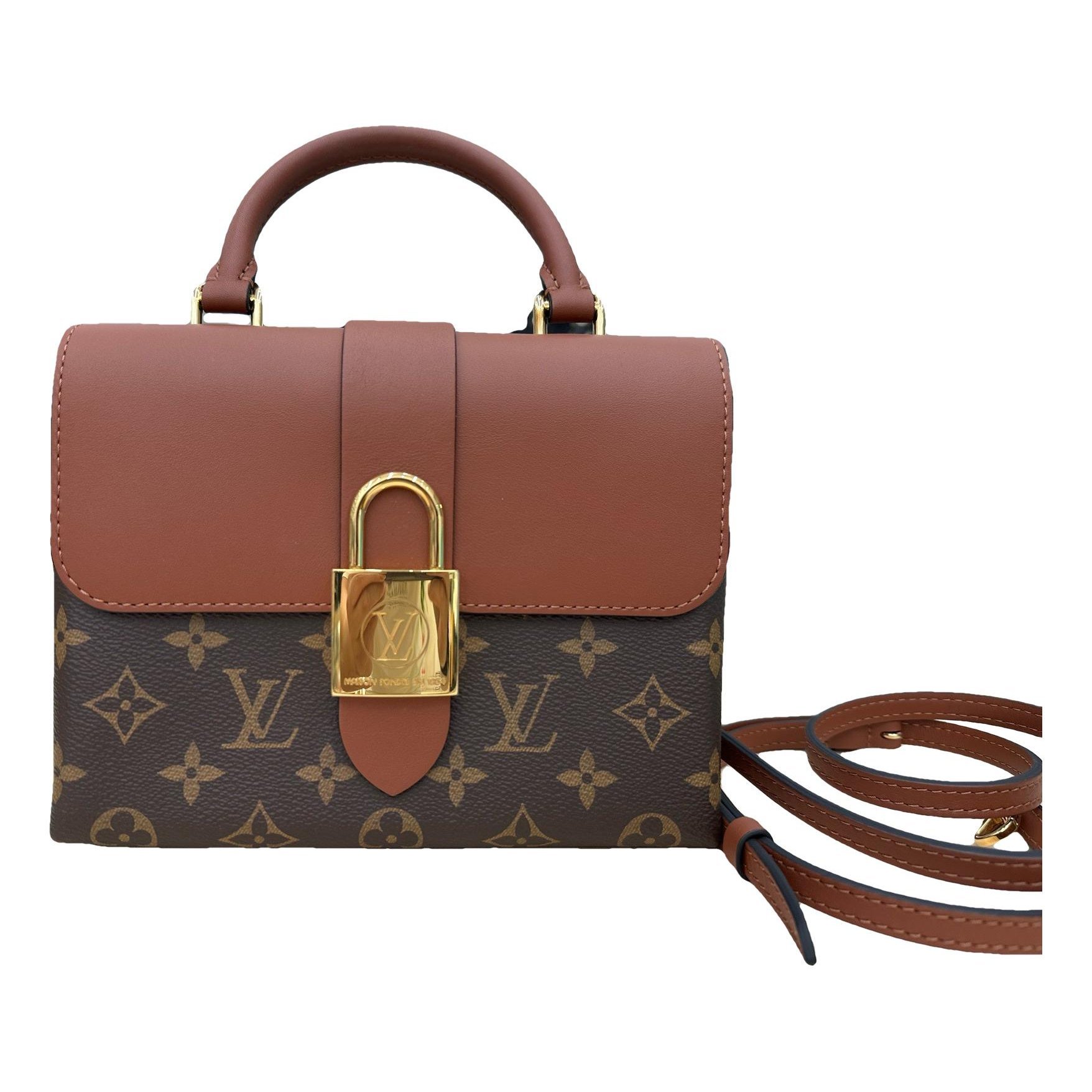 Locky BB leather handbag