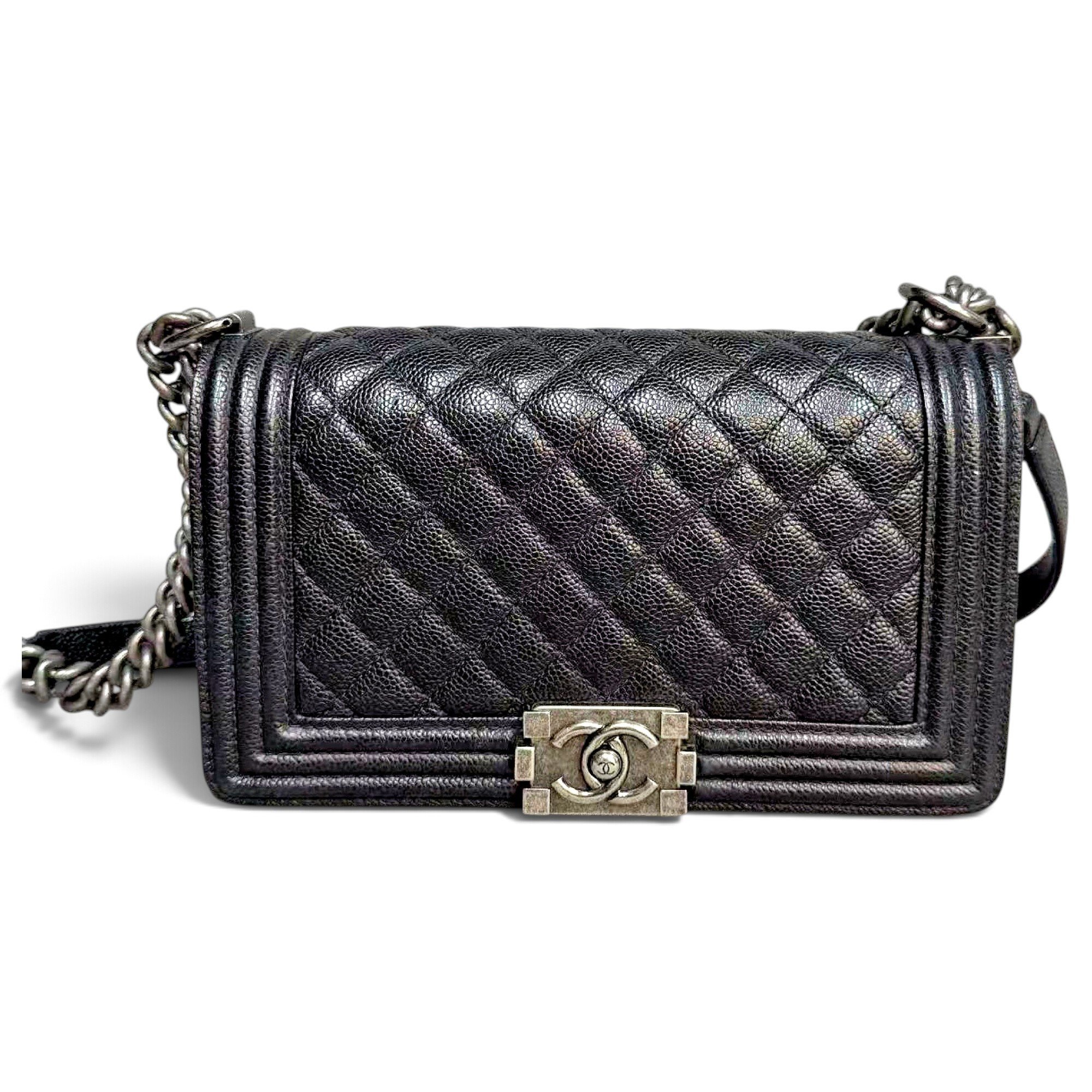 Boy leather handbag