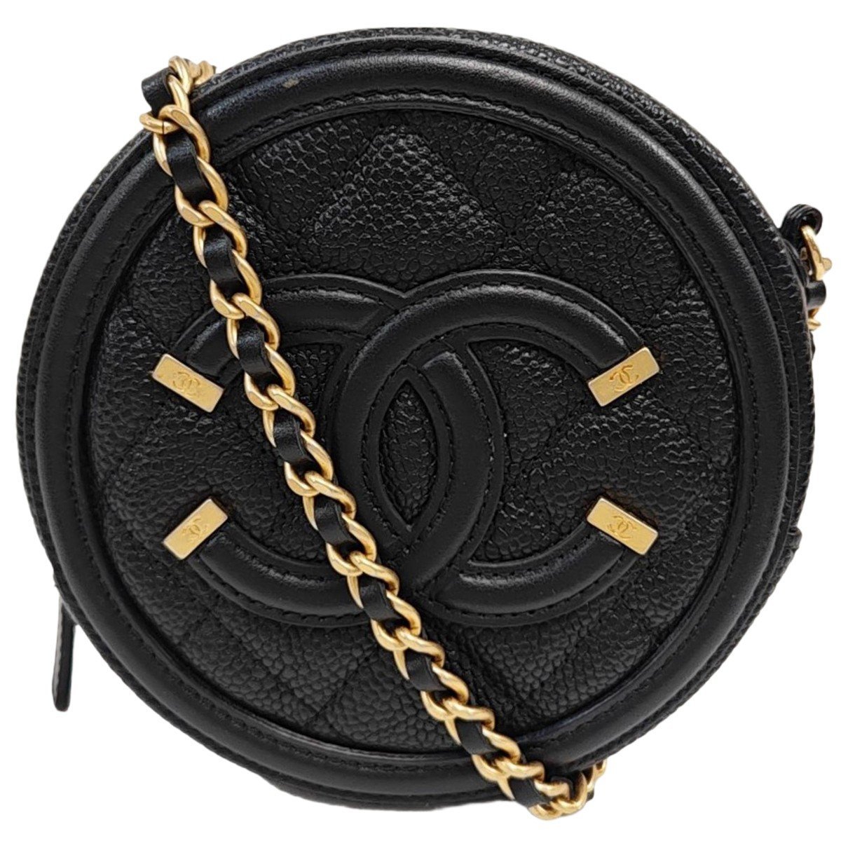 CC Filigree leather crossbody bag