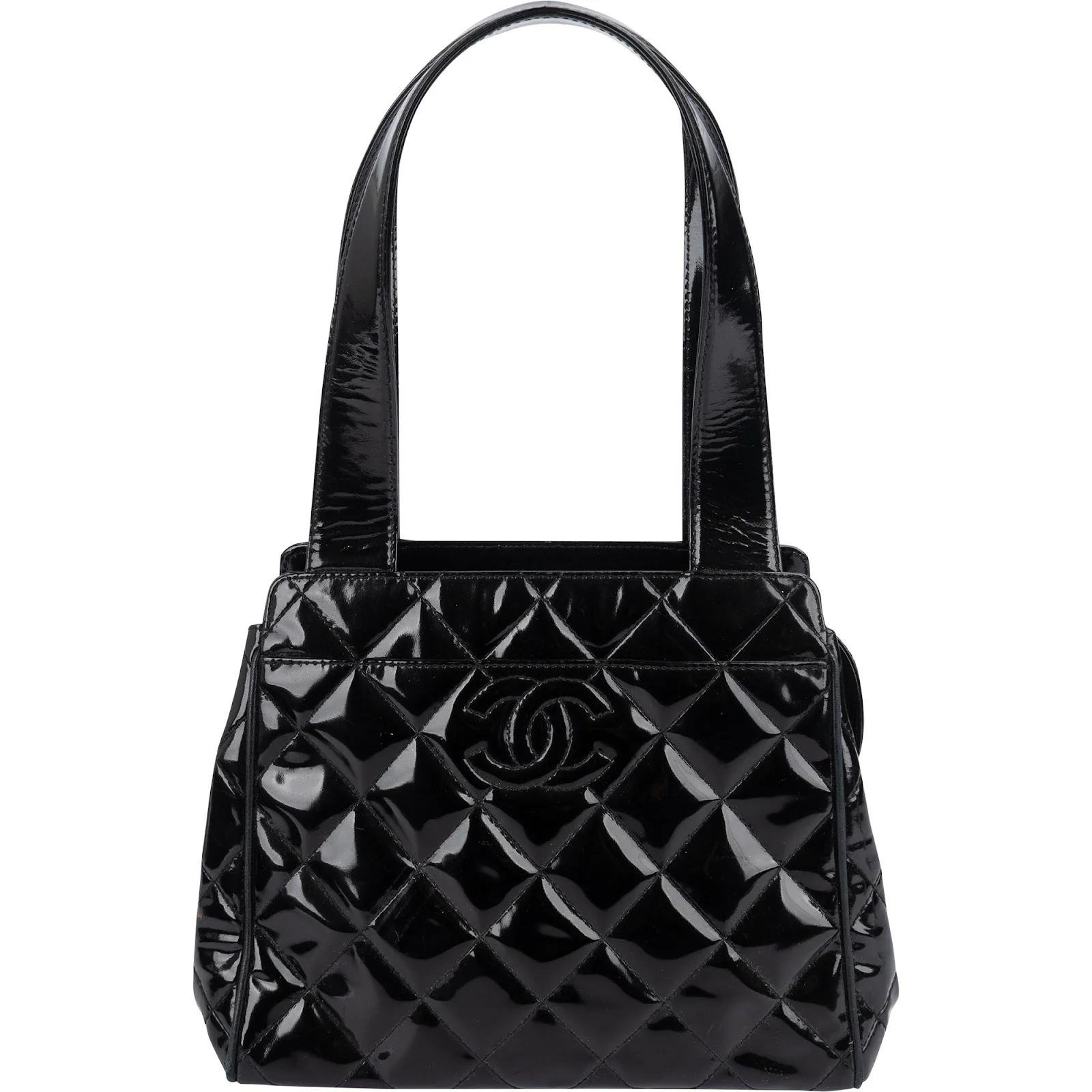 Timeless/Classique patent leather tote