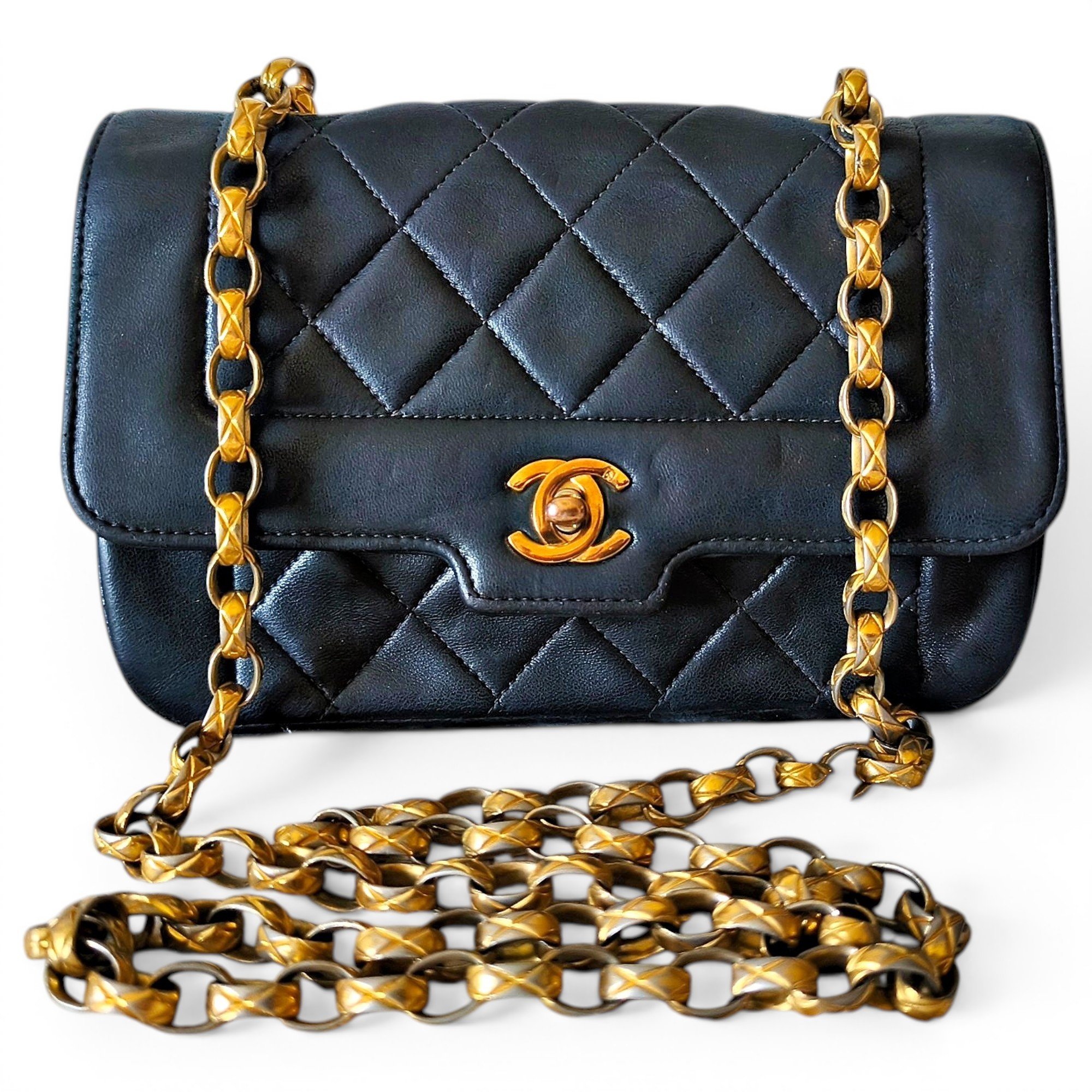 Diana leather crossbody bag
