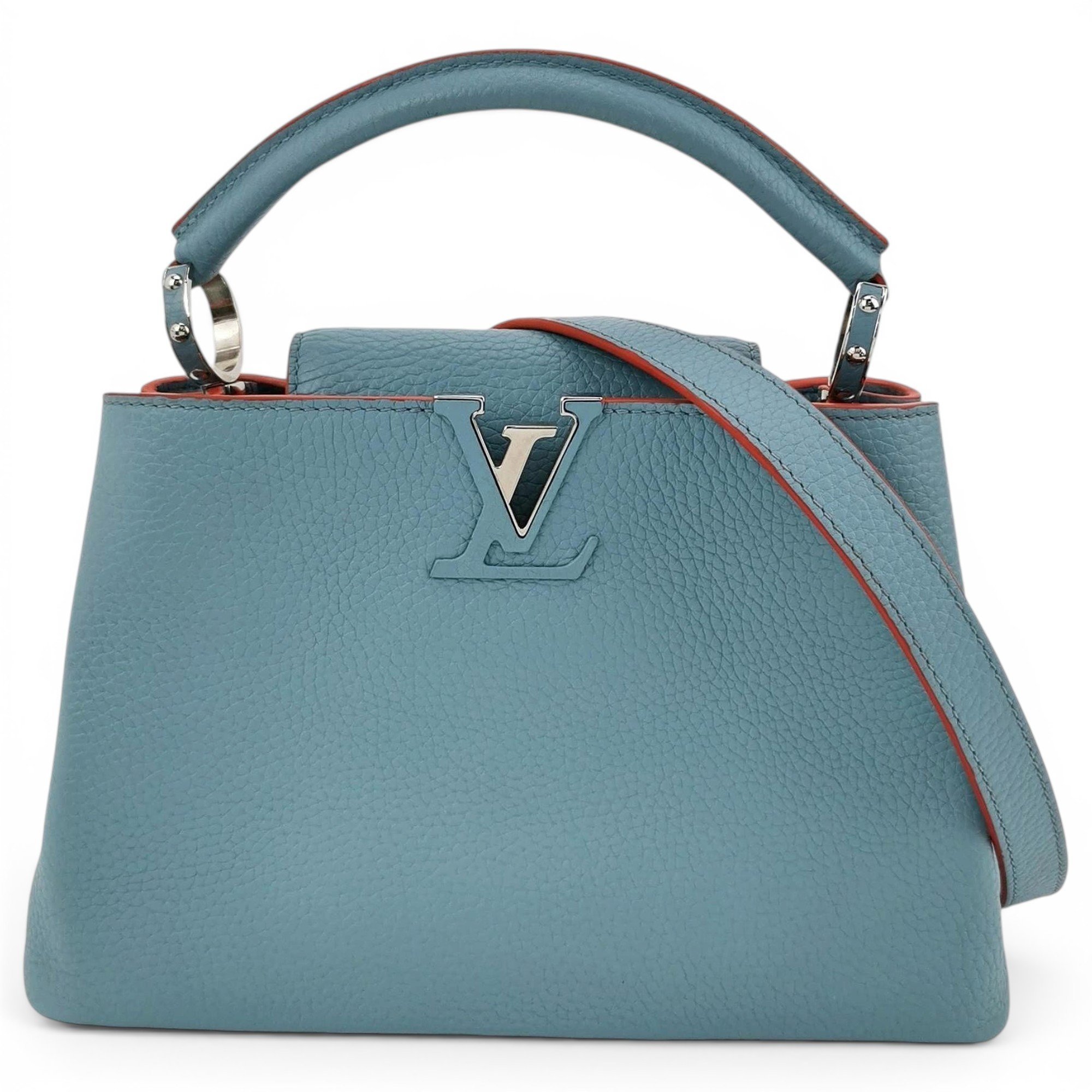 Capucines leather handbag