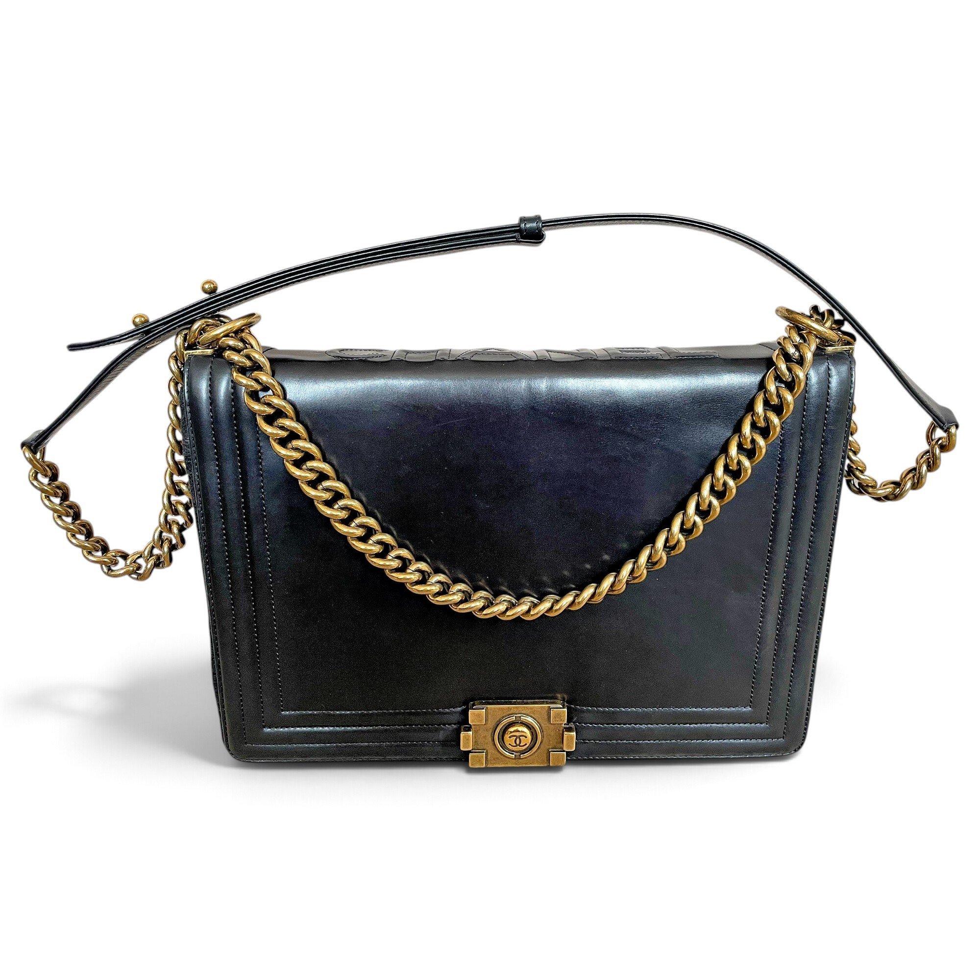 Boy leather handbag
