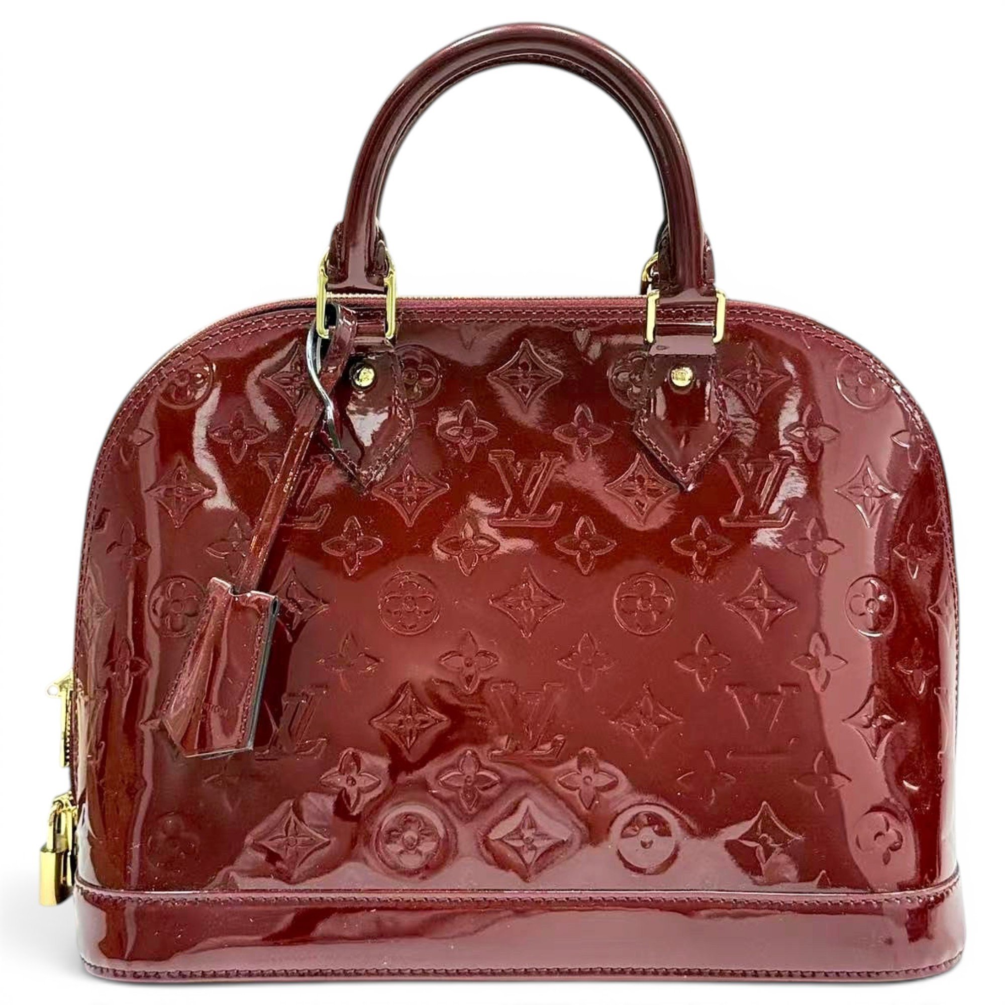 Alma leather handbag