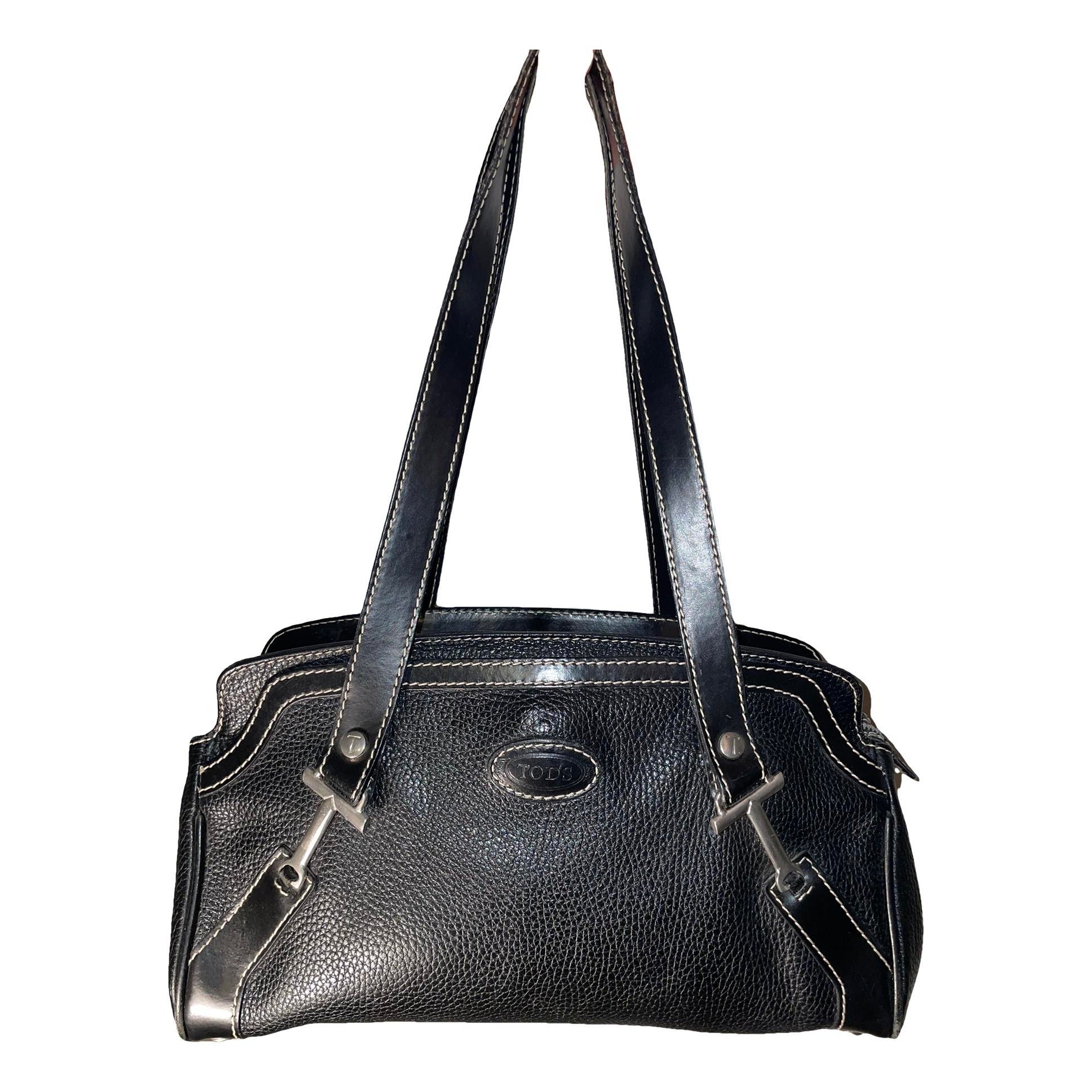 D Bag leather bag