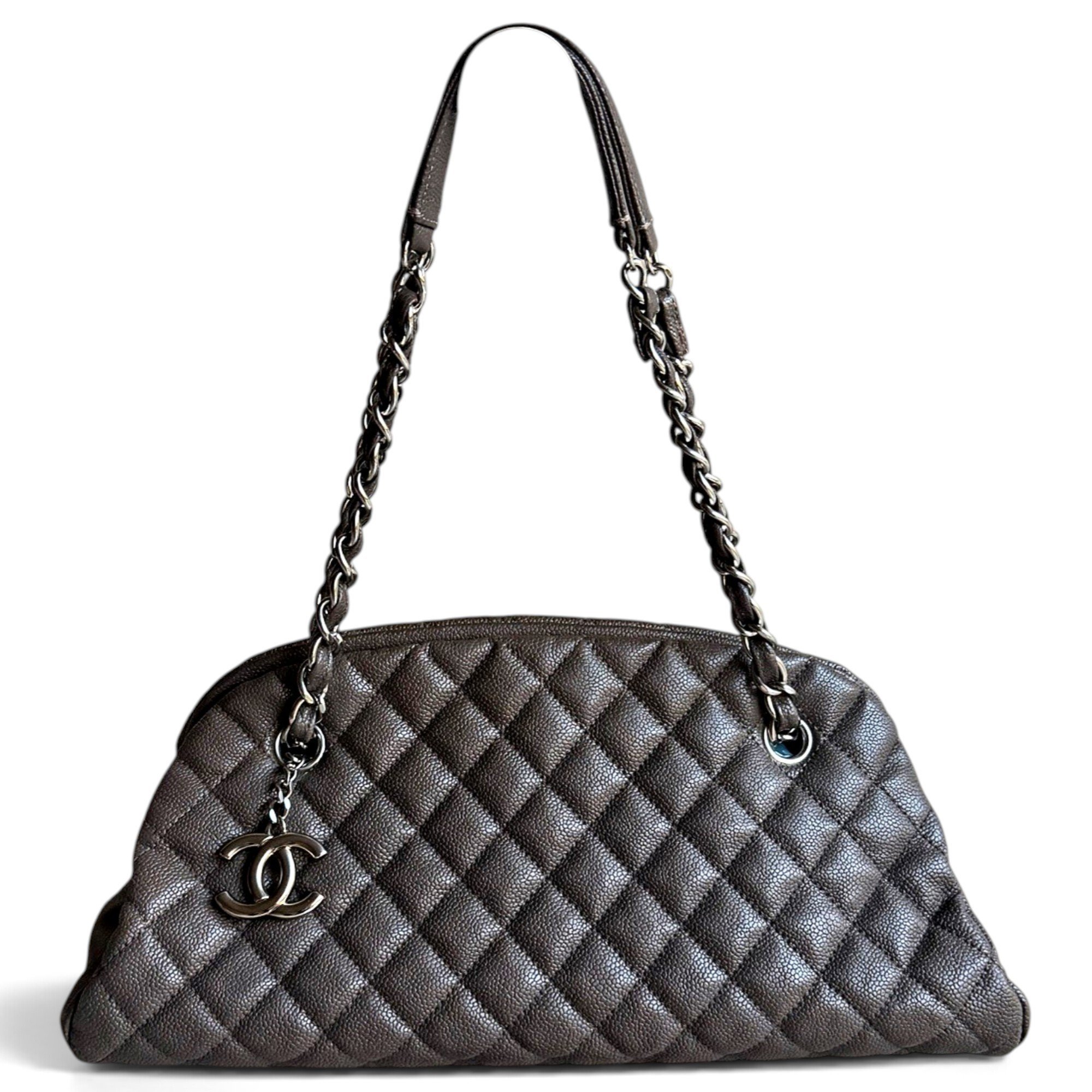 Mademoiselle leather handbag