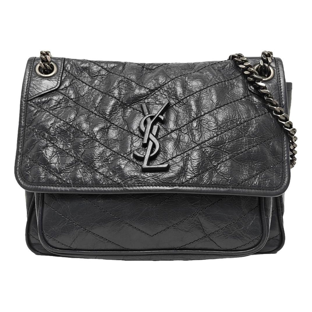 Niki leather crossbody bag