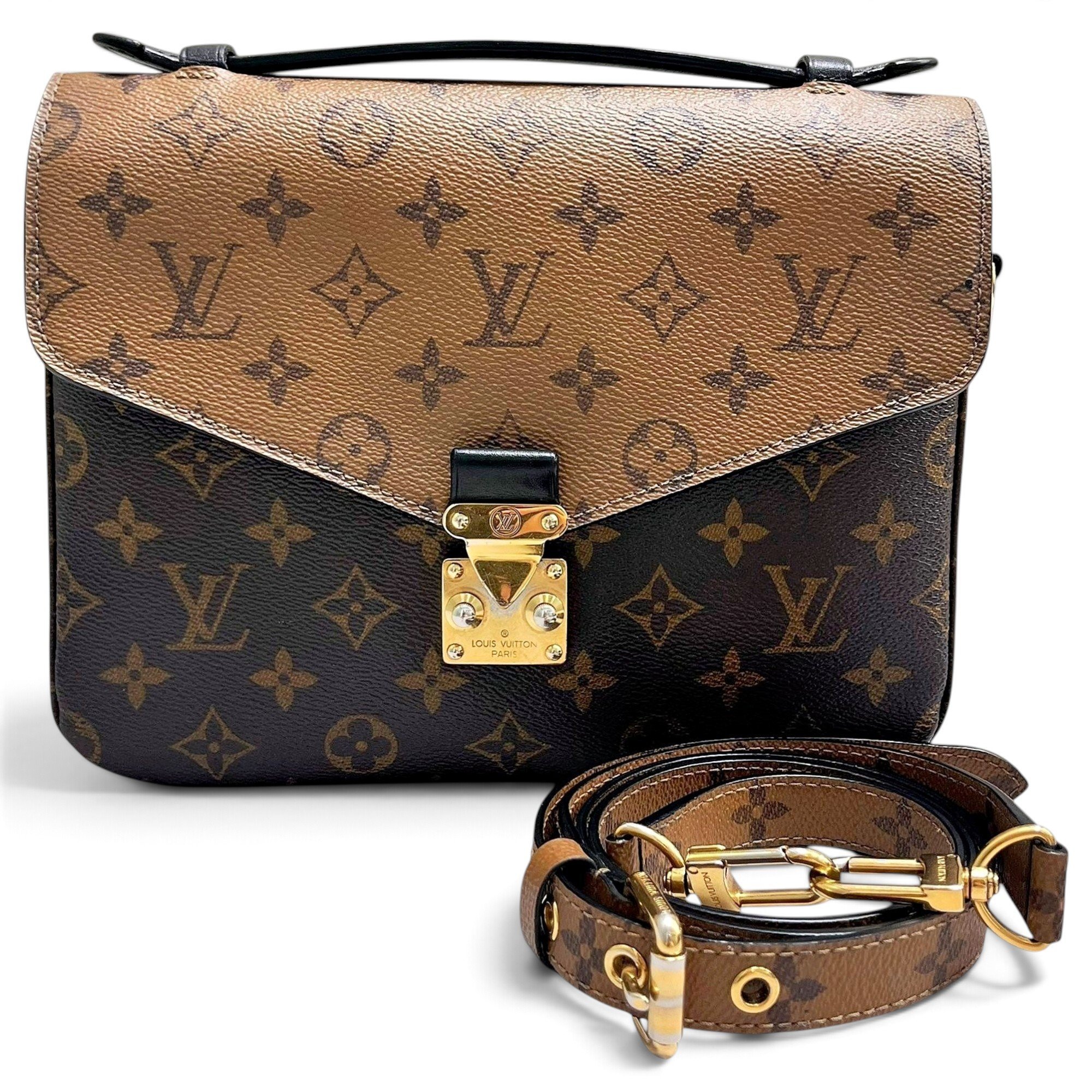 Metis leather handbag