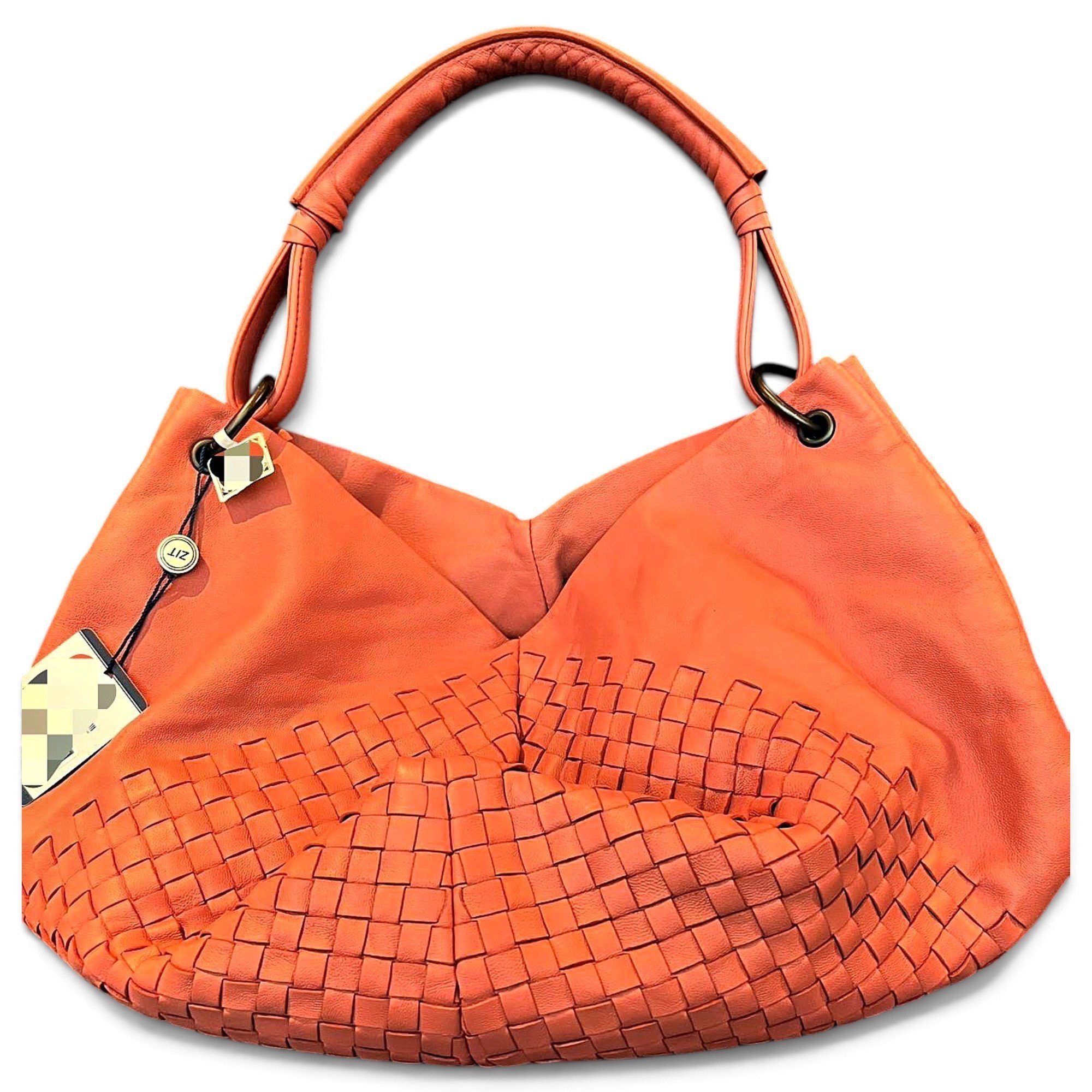 Leather handbag