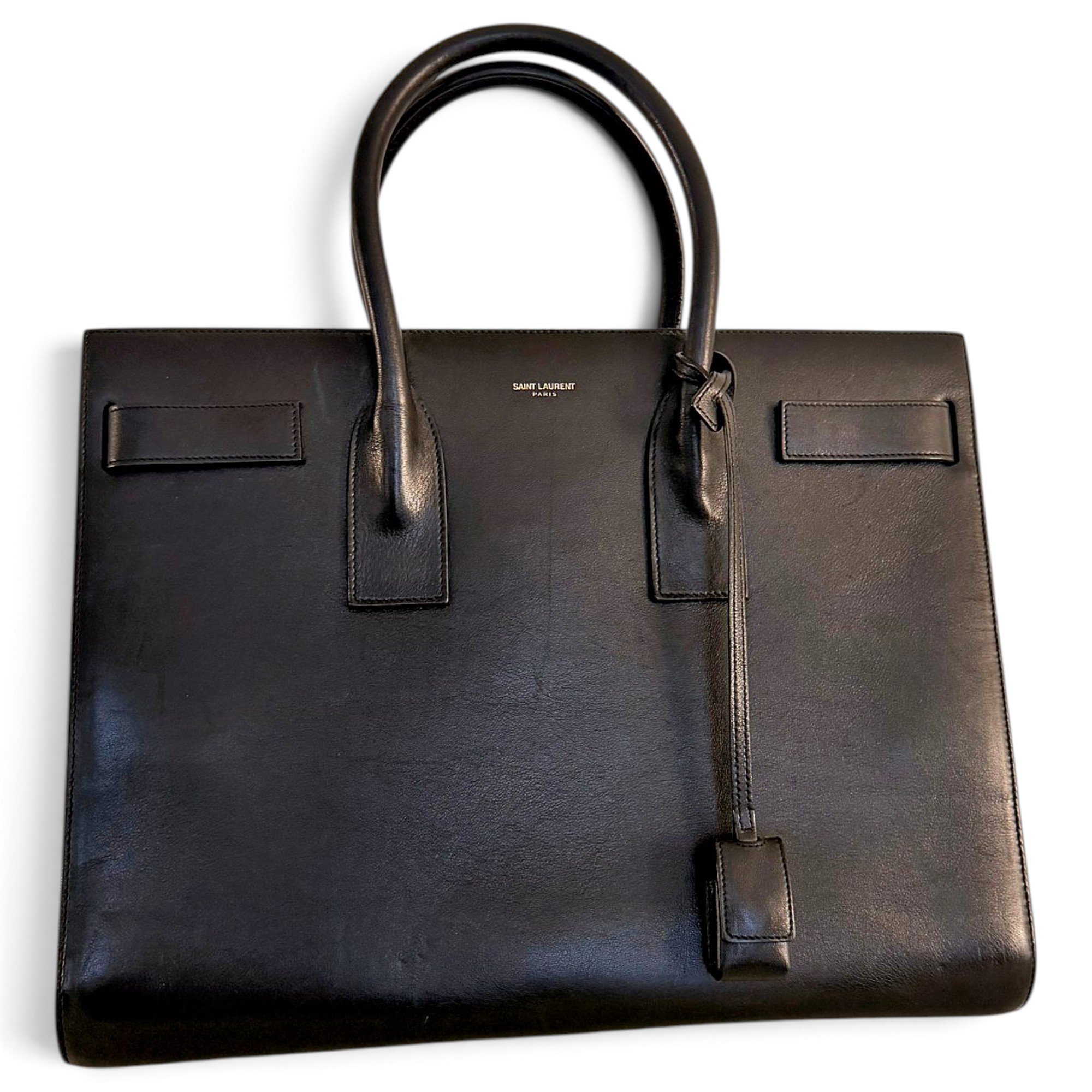 Sac de Jour leather tote