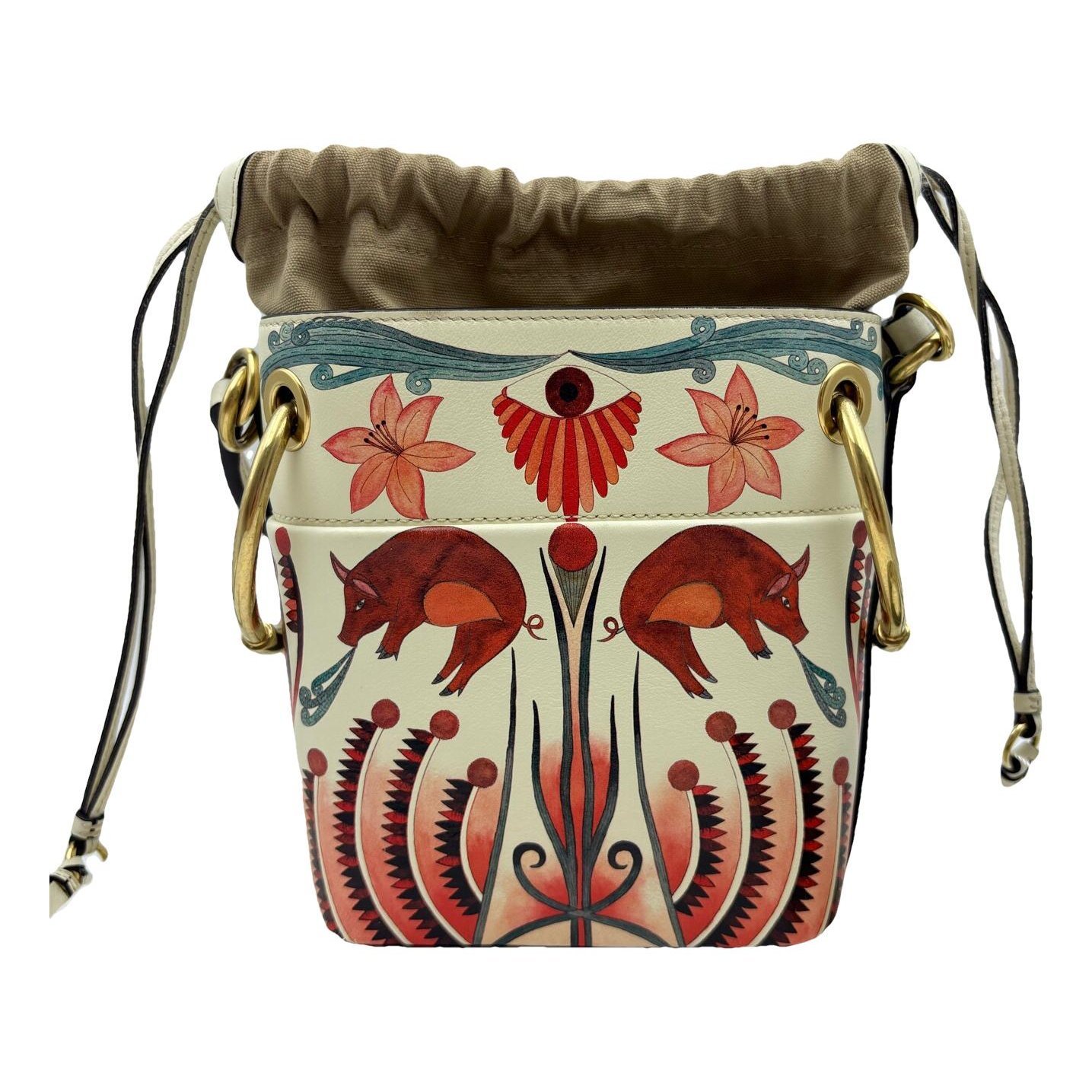 Leather handbag