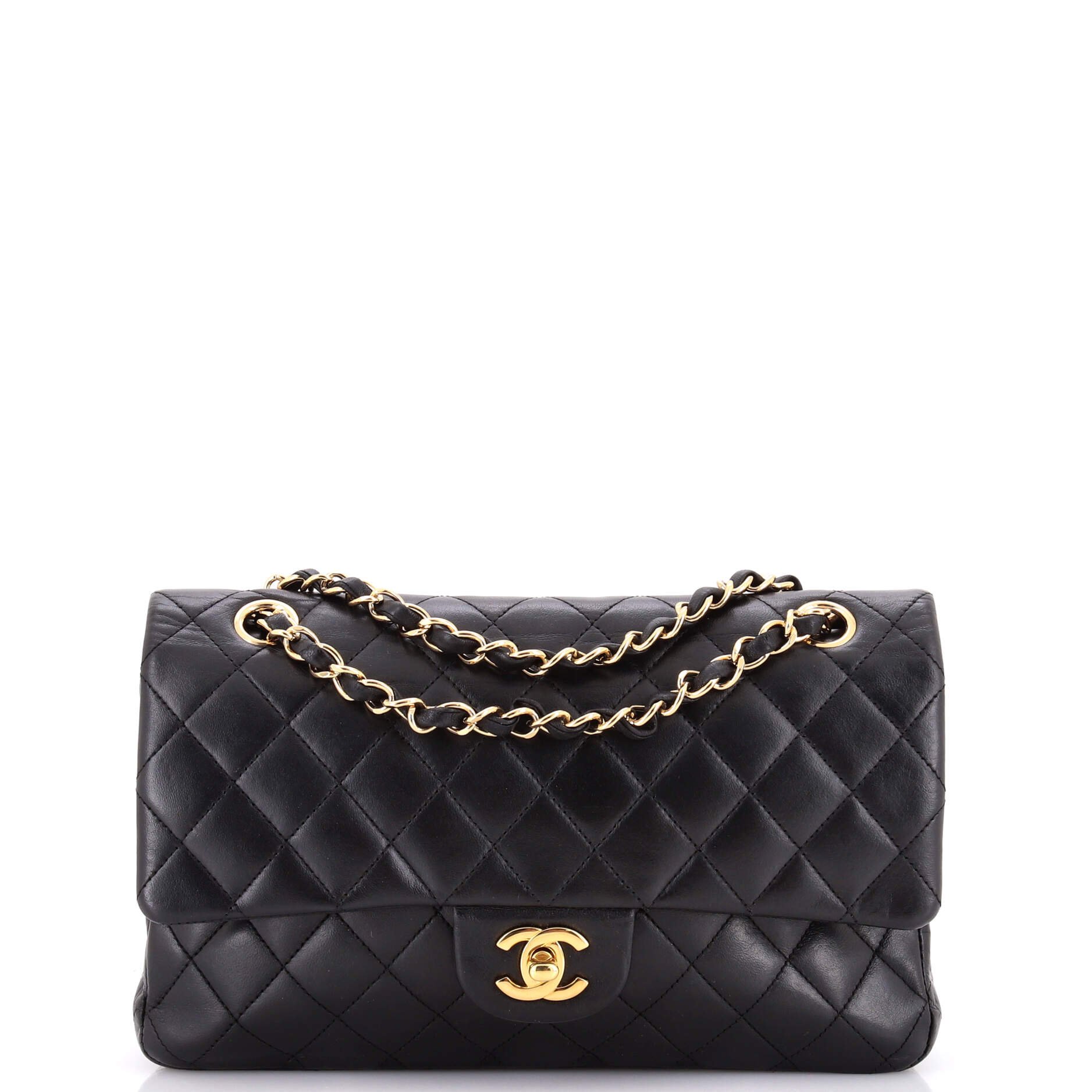 Classic Double Flap Bag Quilted Lambskin Medium