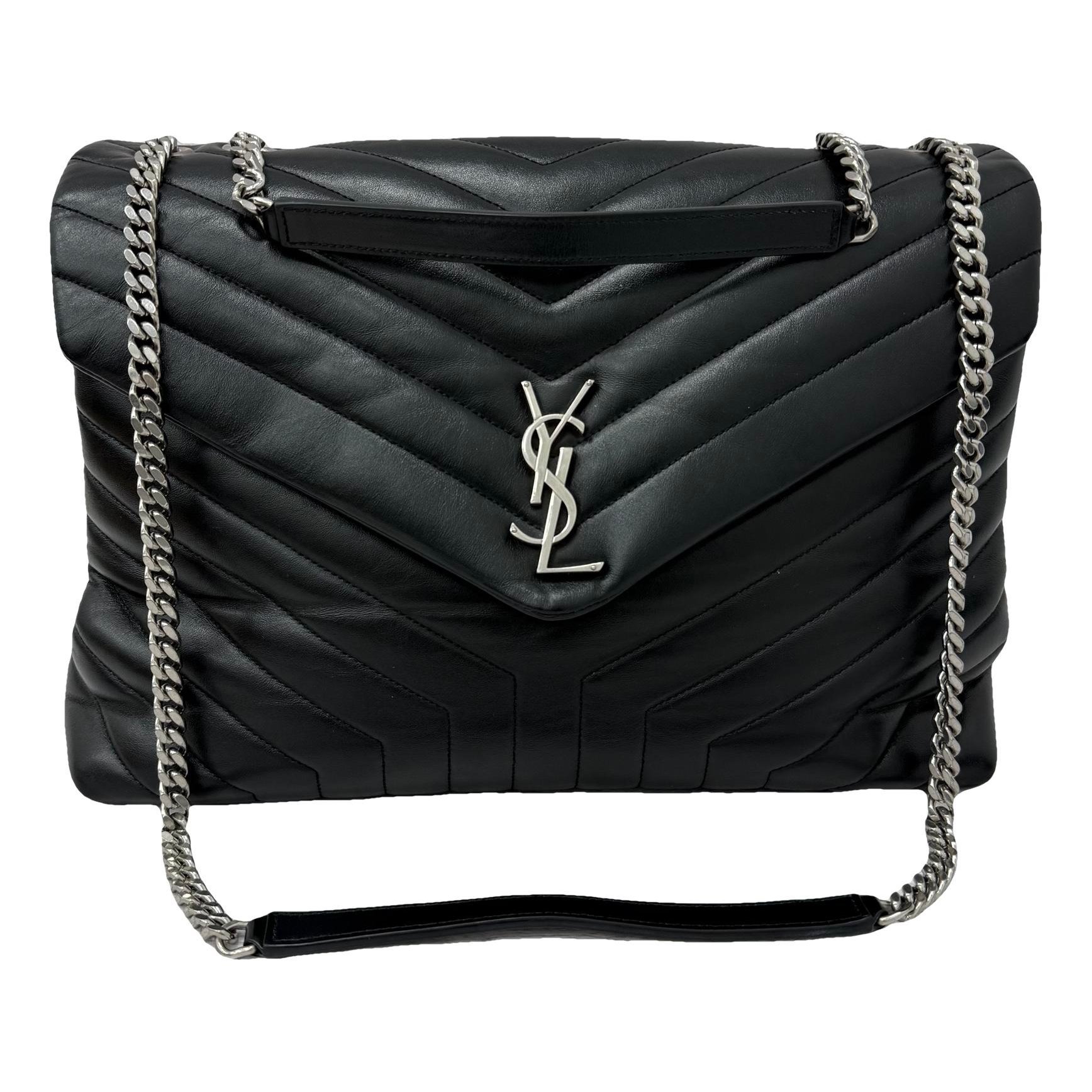 Loulou leather handbag