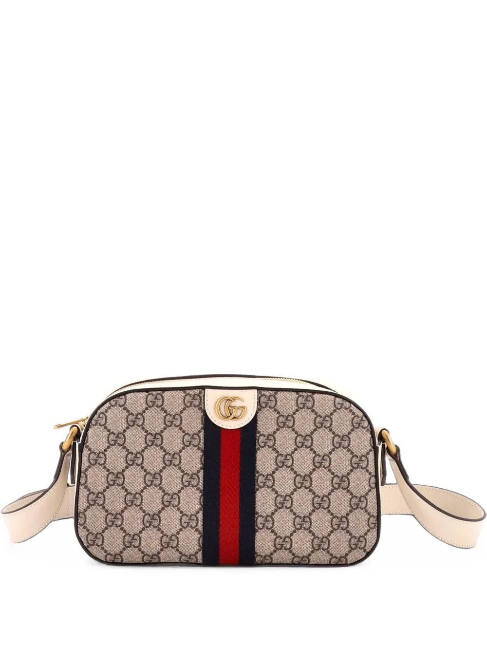 Ophidia Camera Shoulder Bag GG Coated Canvas with Leather Small crossbody bag