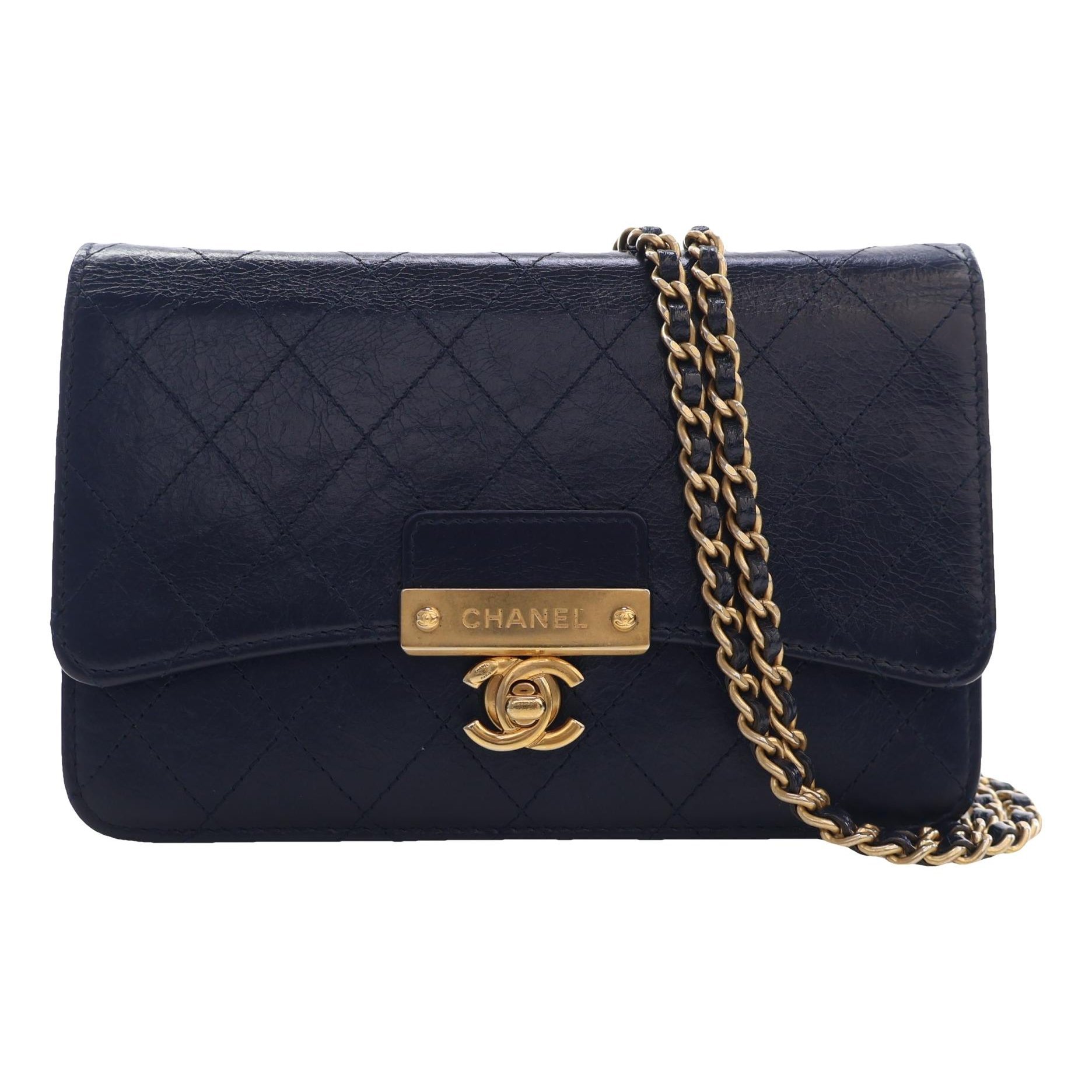 Leather crossbody bag