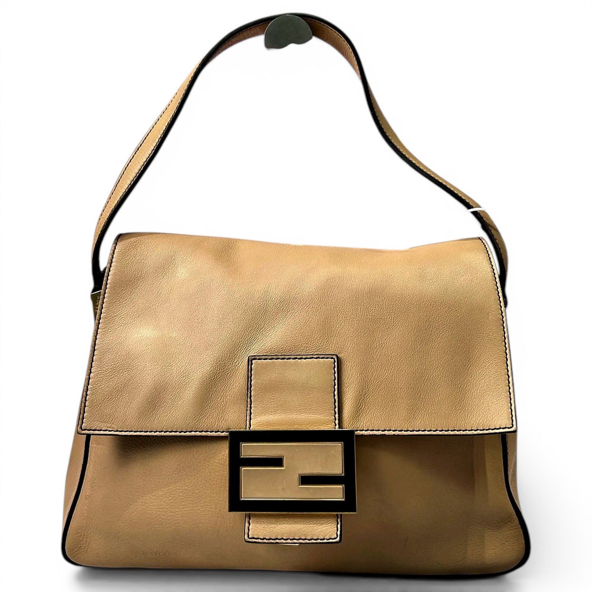 Fendi Mamma Baguette leather handbag