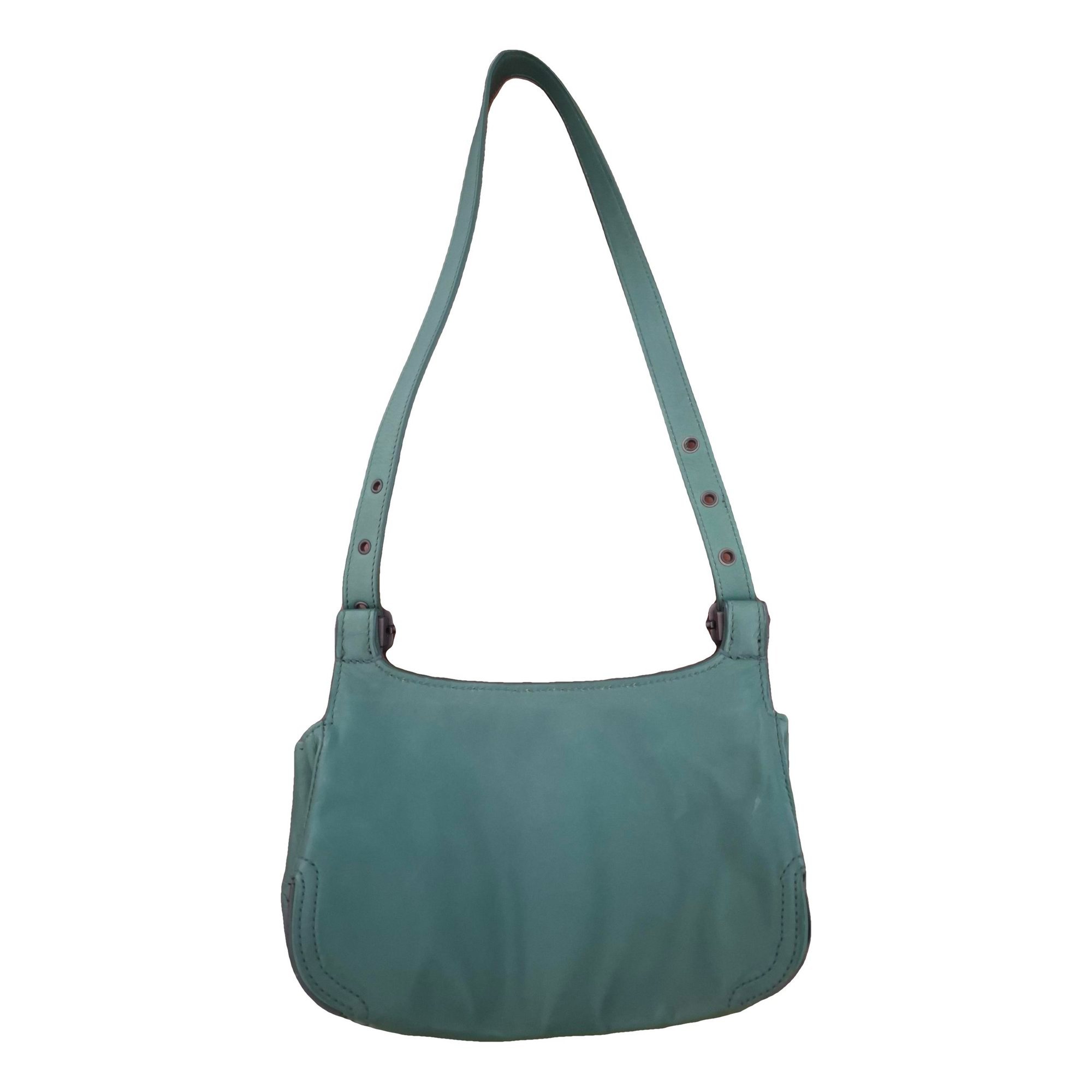 Vegan leather clutch bag
