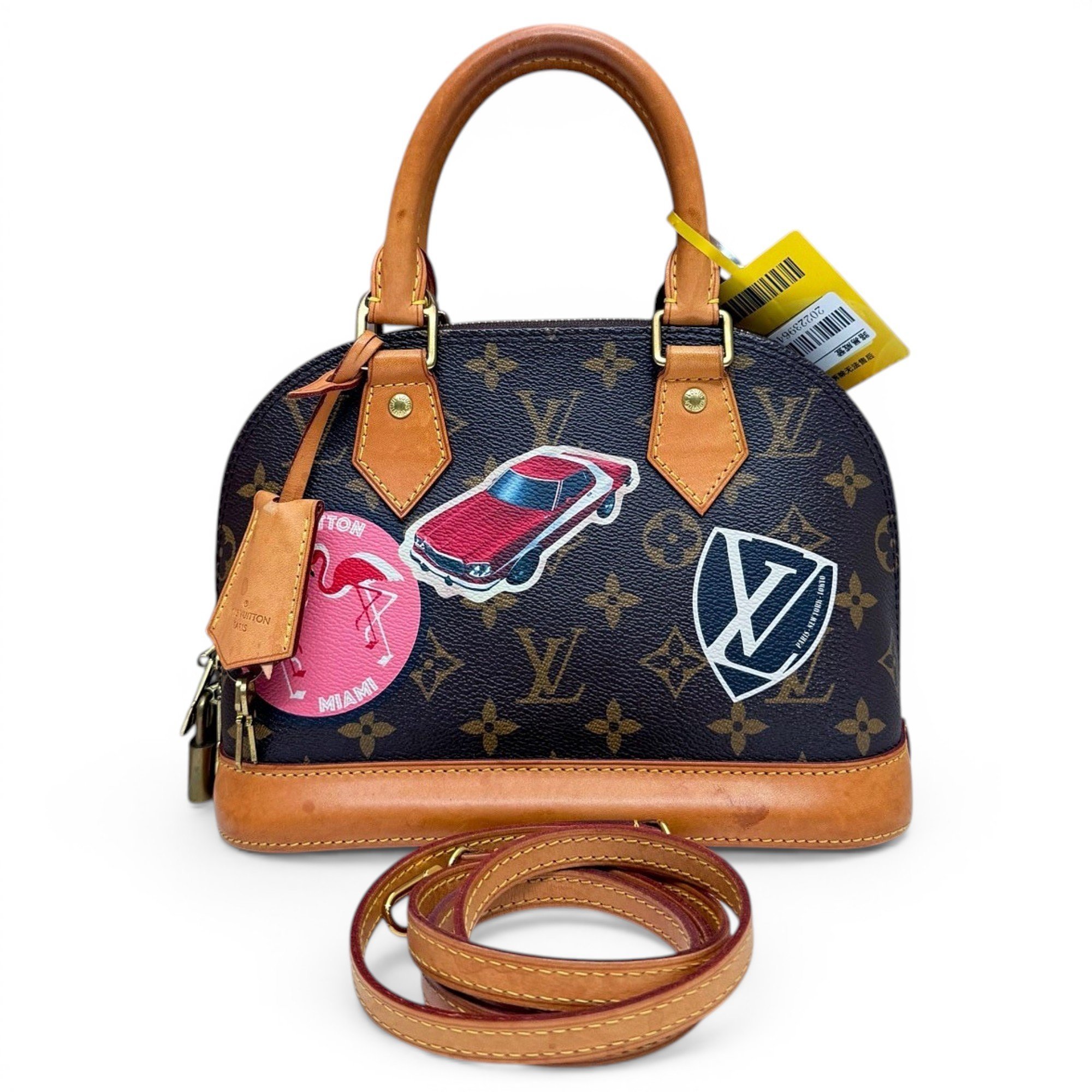 Alma BB leather handbag