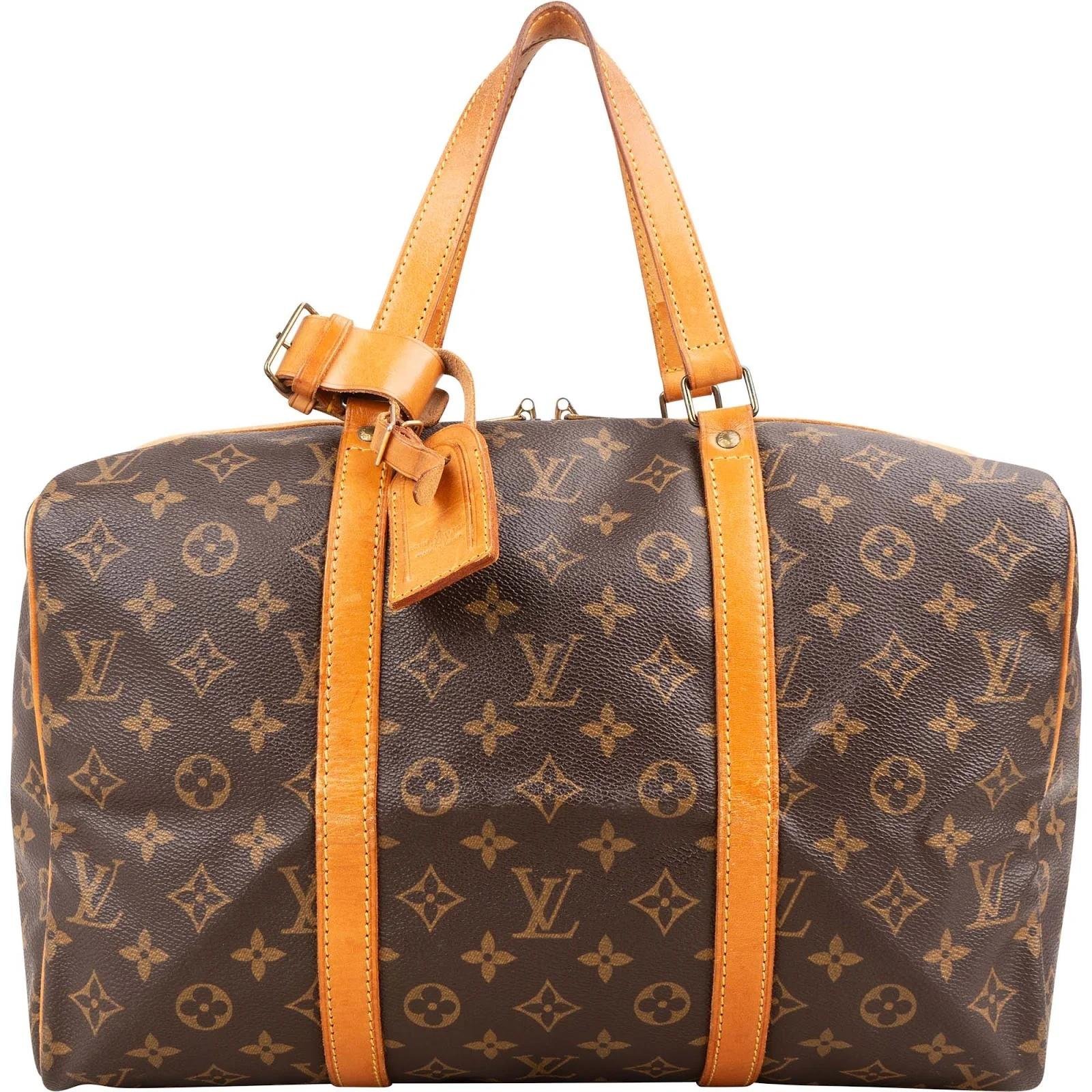 Sac souple leather handbag