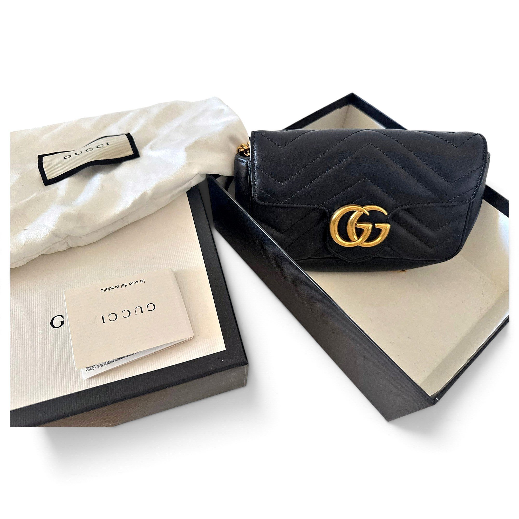 Marmont leather crossbody bag