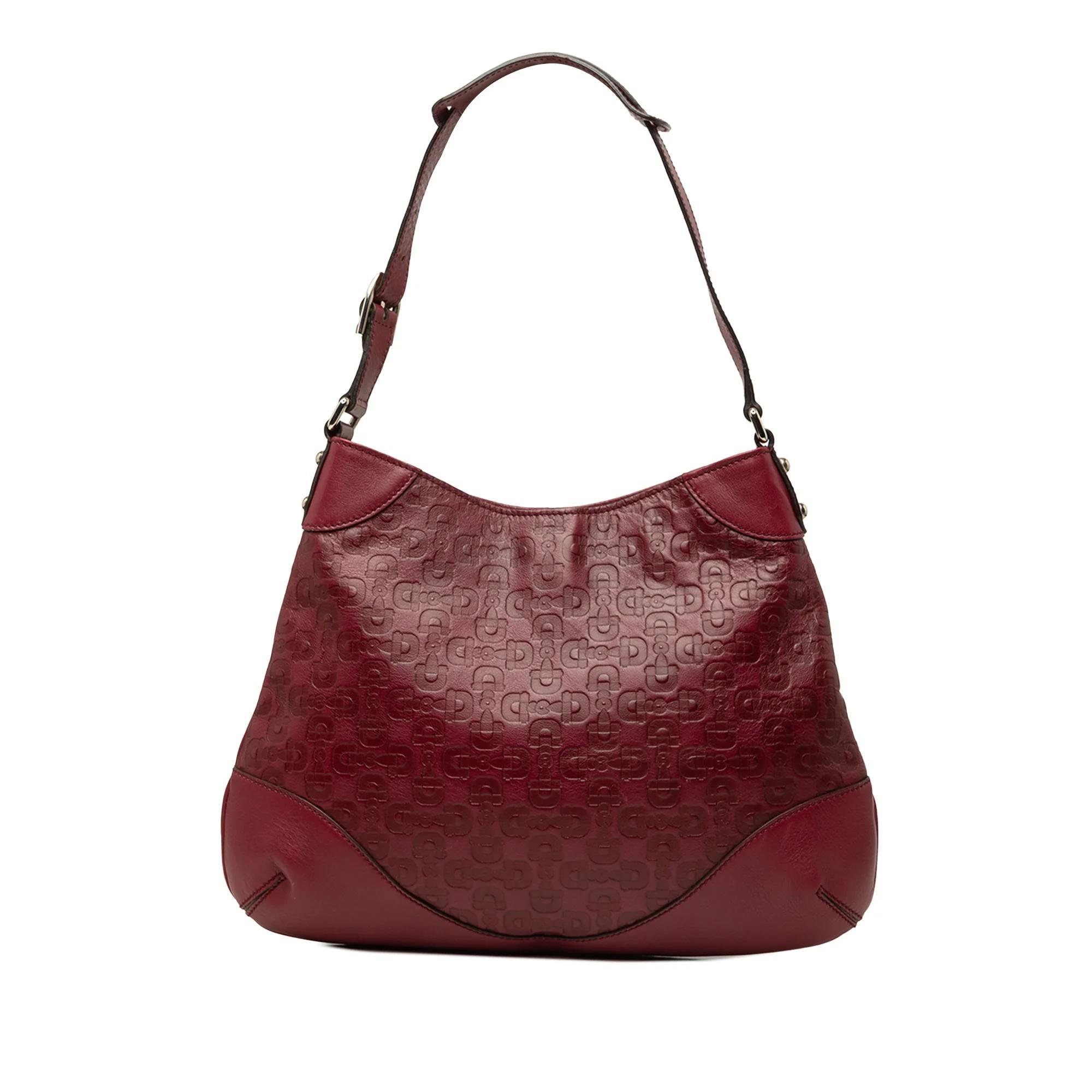 Hobo leather handbag