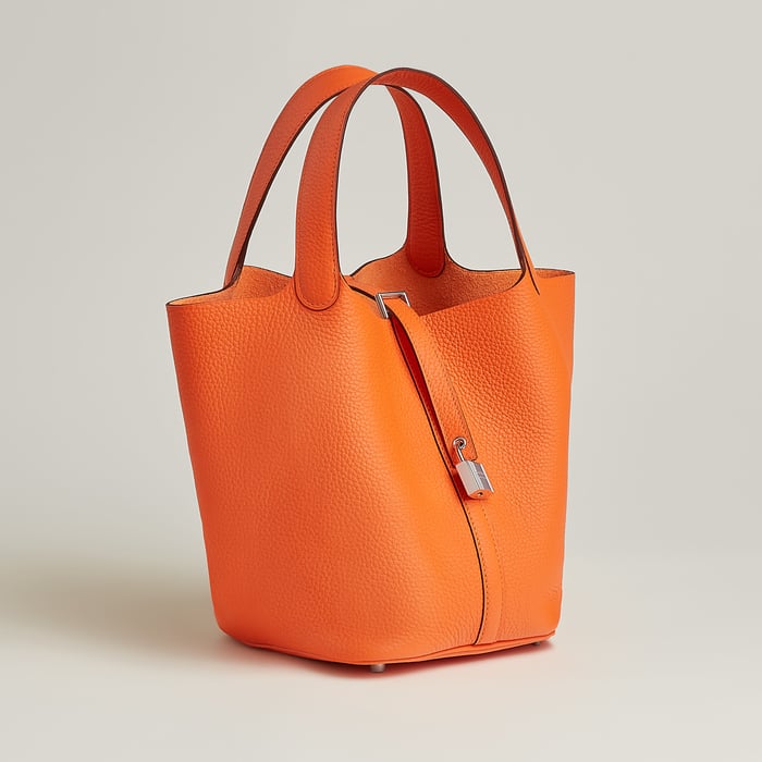 Orange Minium Picotin Lock 22 Bag
