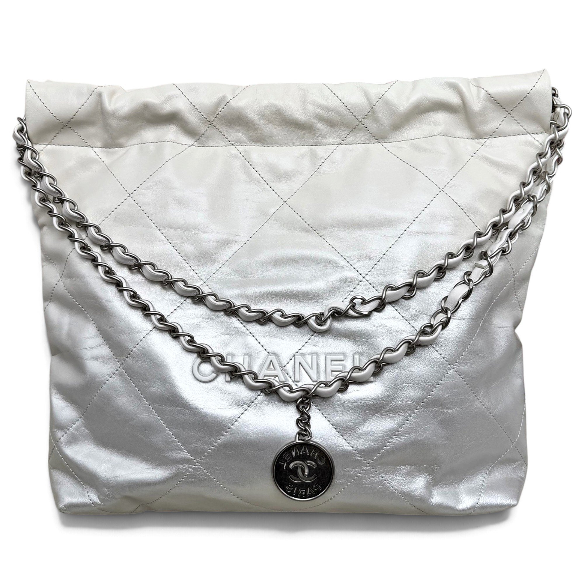 Chanel 22 leather handbag