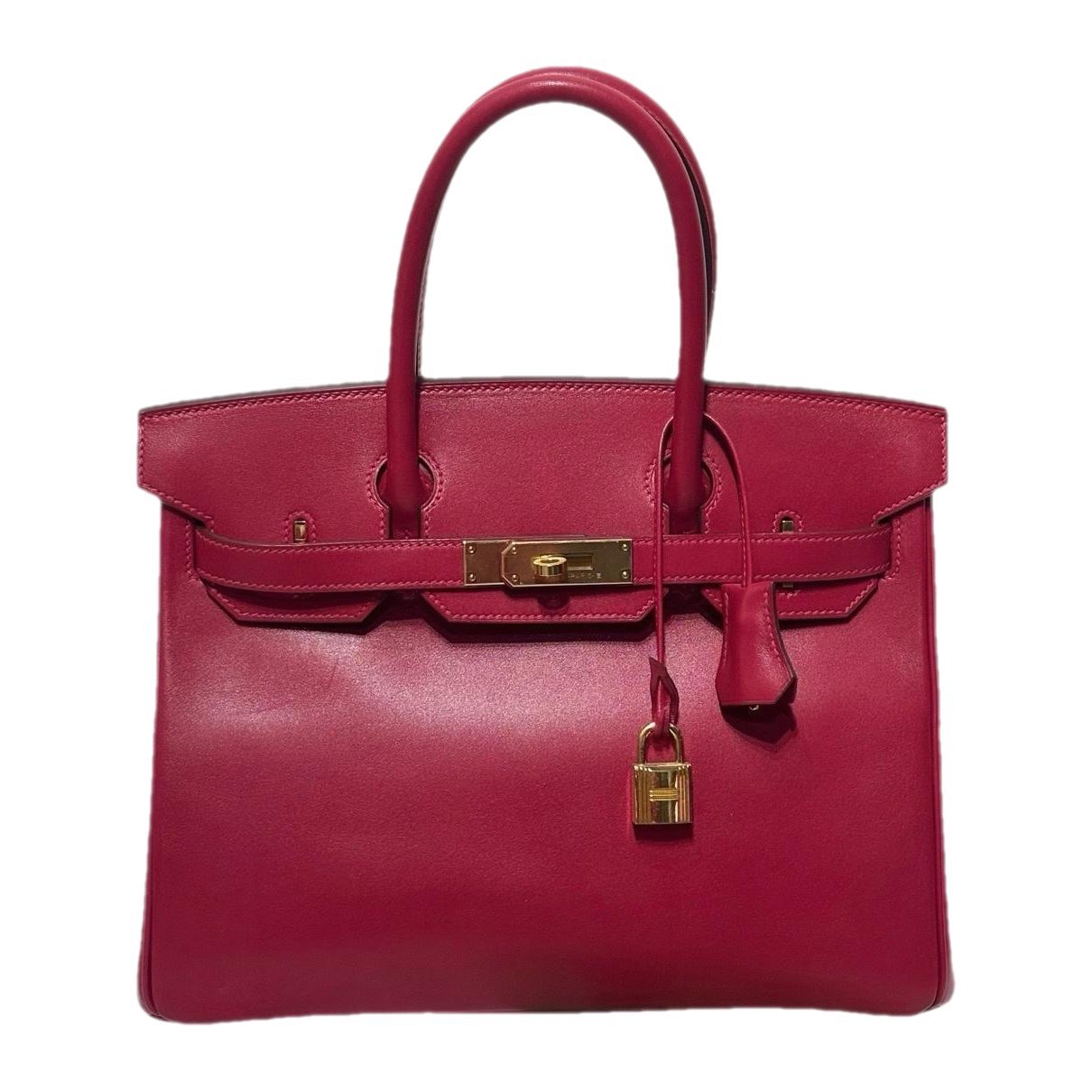 Birkin 30 leather handbag