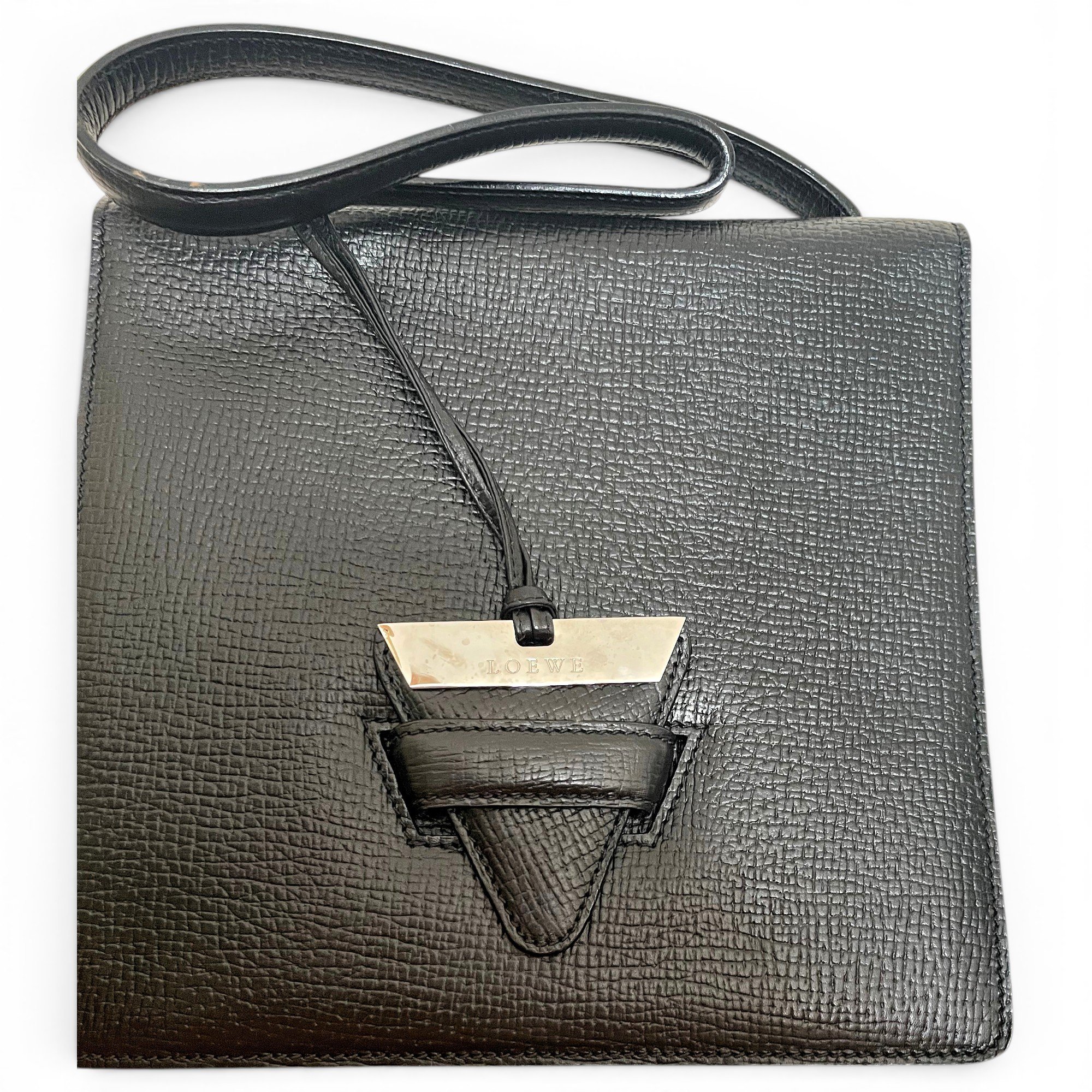Barcelona leather handbag