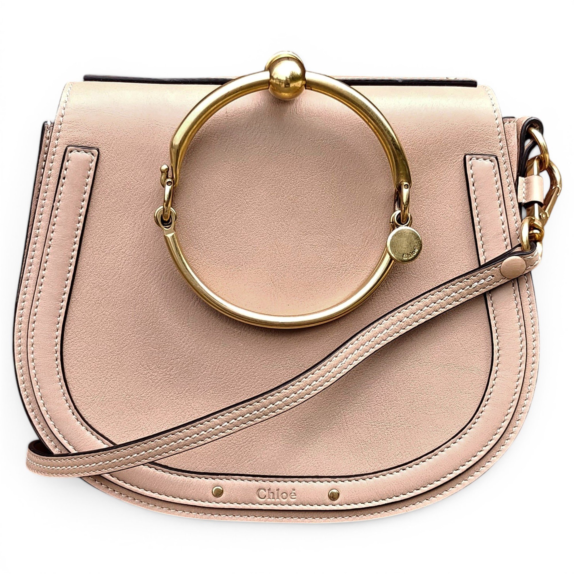 Bracelet Nile leather crossbody bag